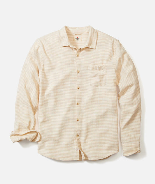 Stretch Selvage Long Sleeve Shirt