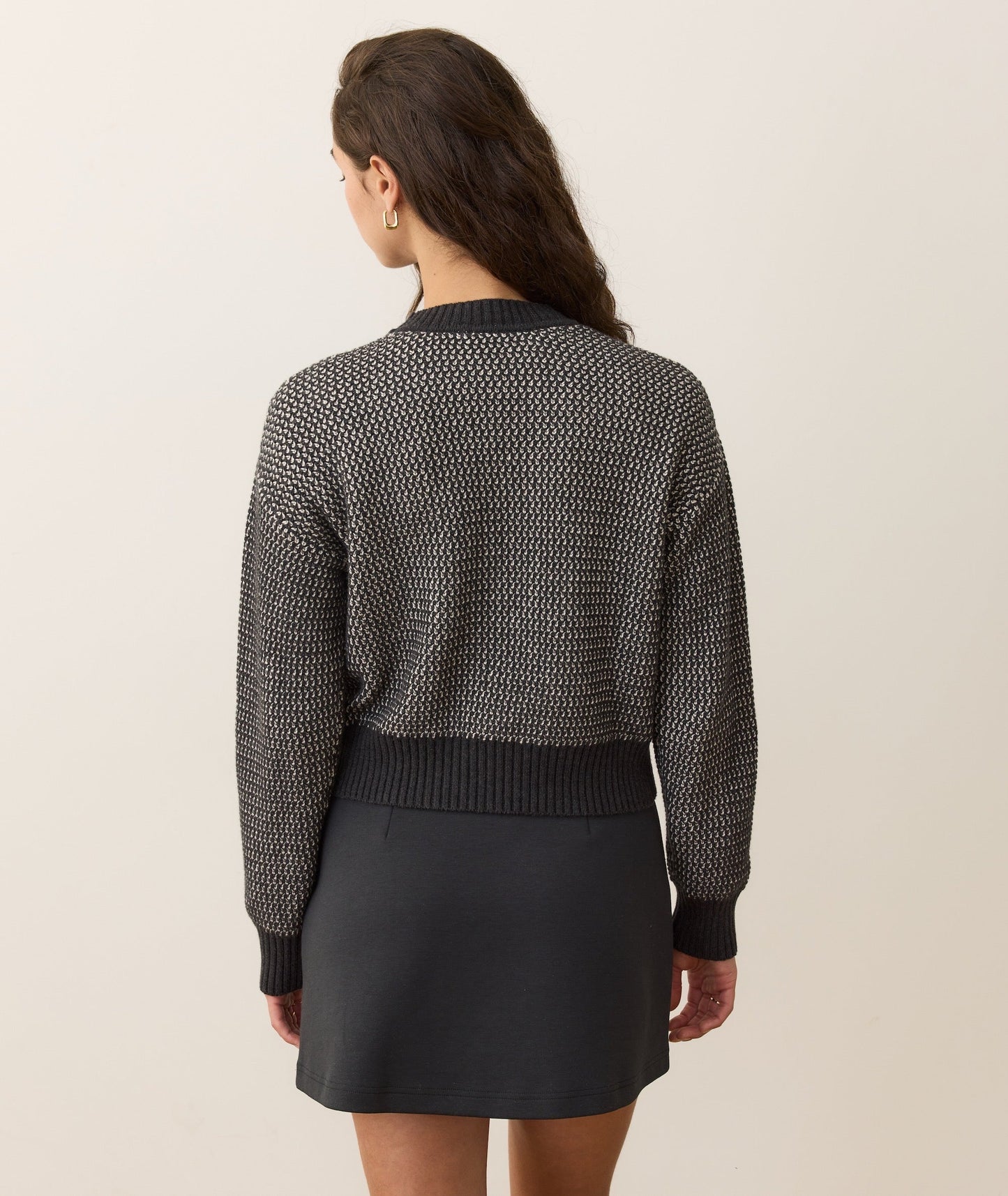 Robin Textured Crewneck Sweater