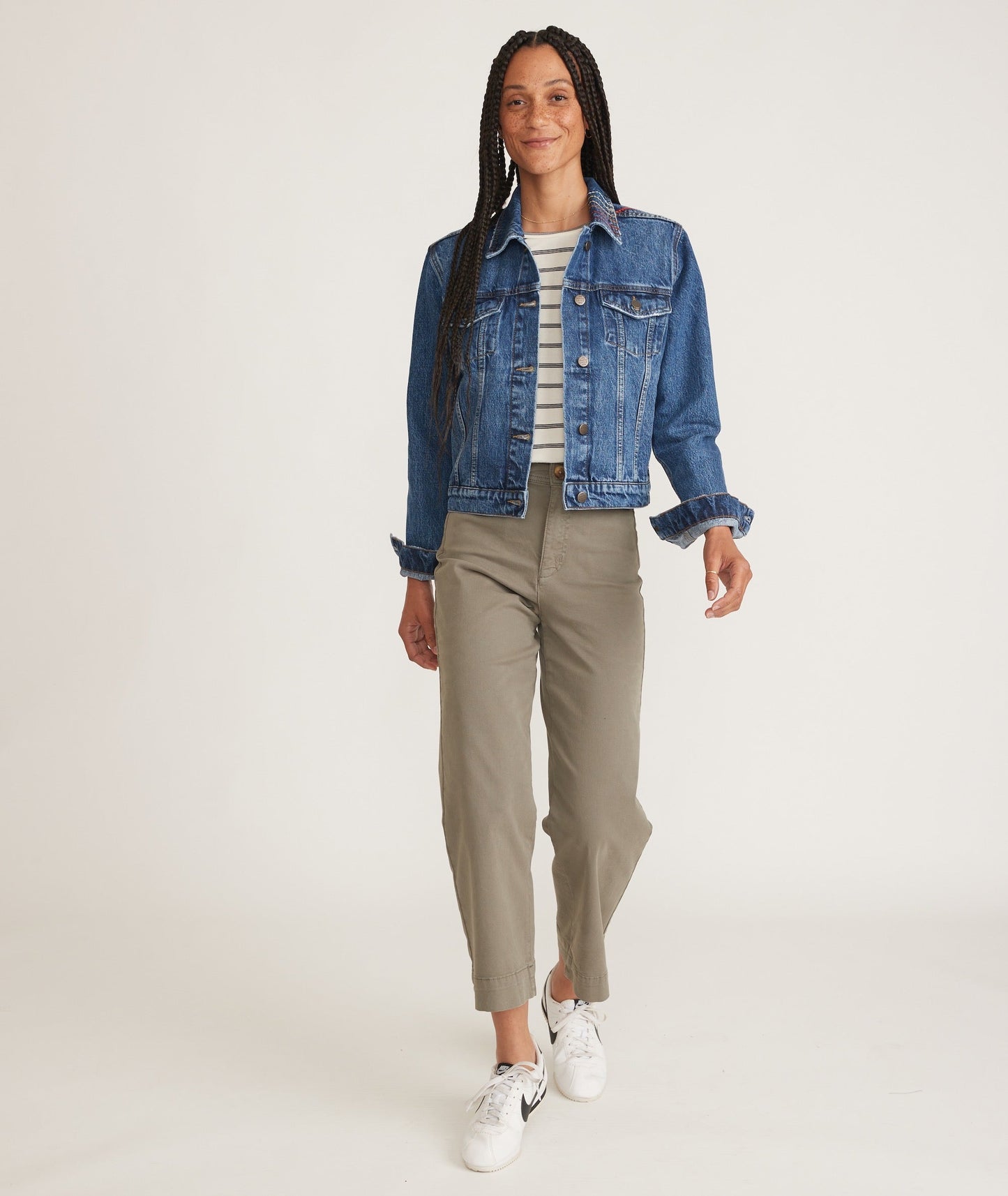 Embroidered Denim Jacket
