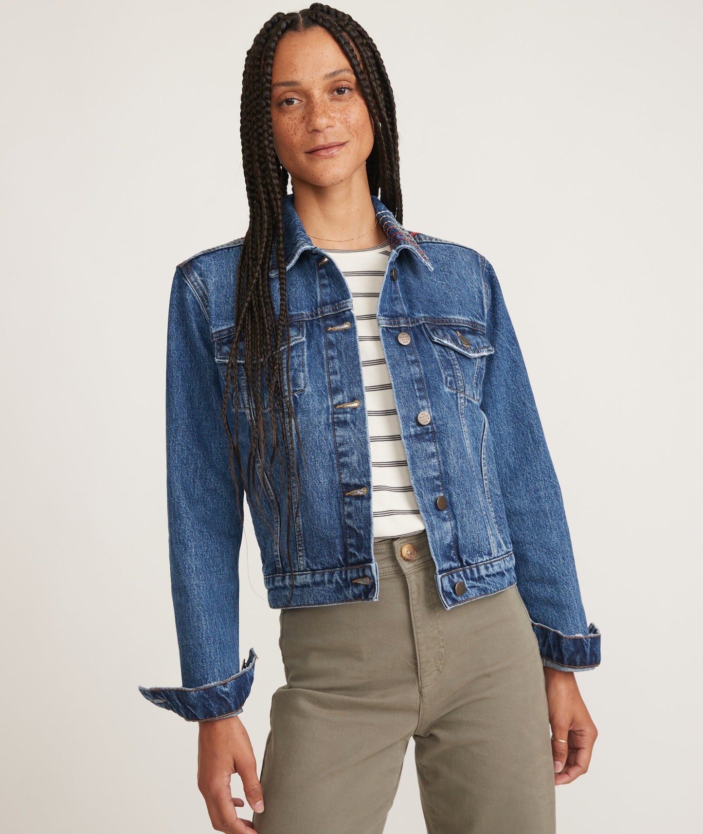 Embroidered Denim Jacket