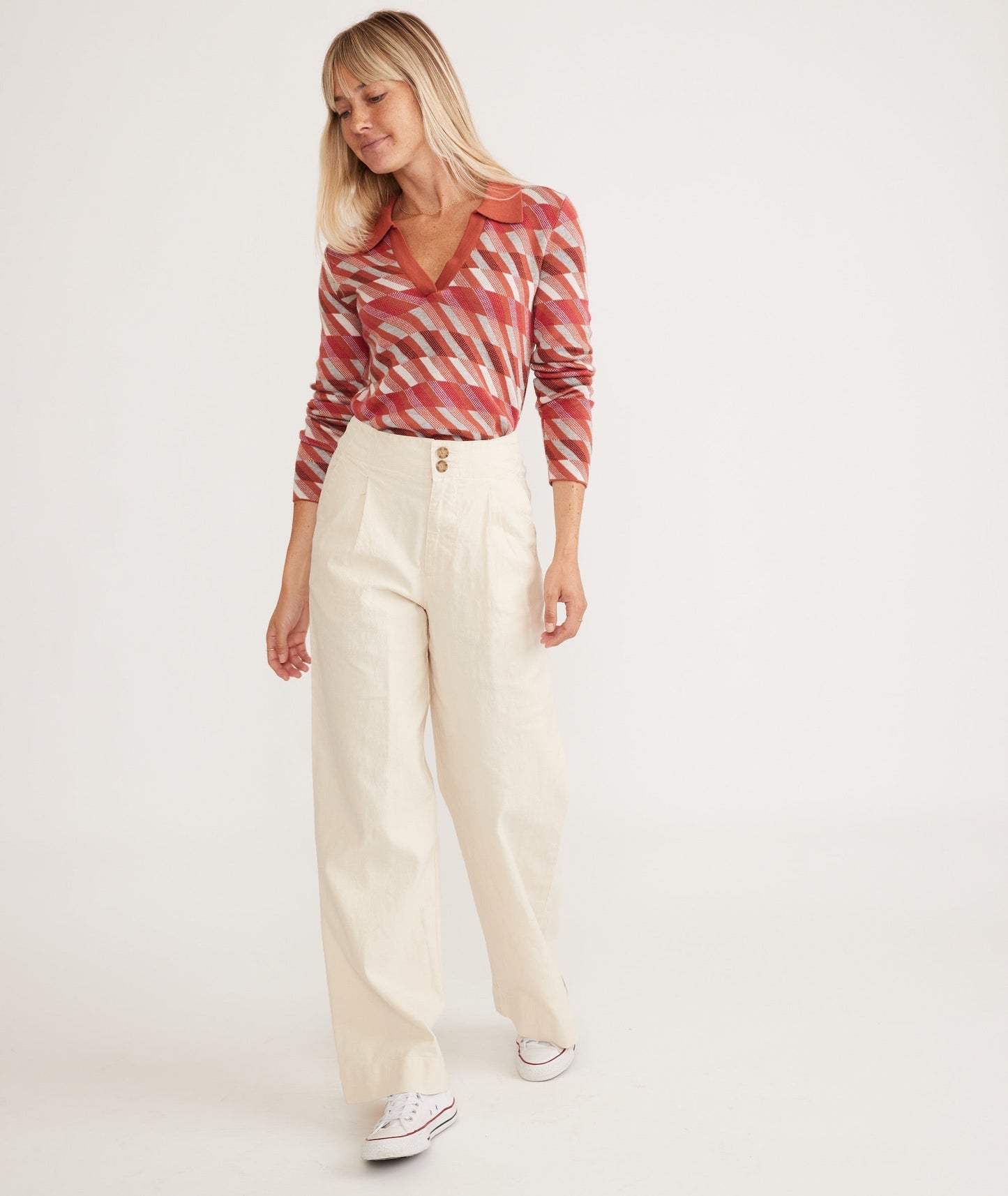 Flora High Waisted Trouser