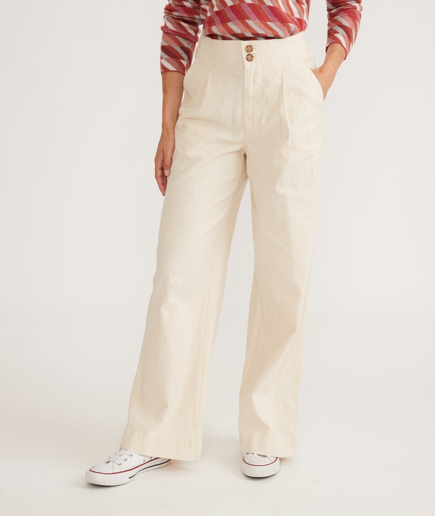 Flora High Waisted Trouser