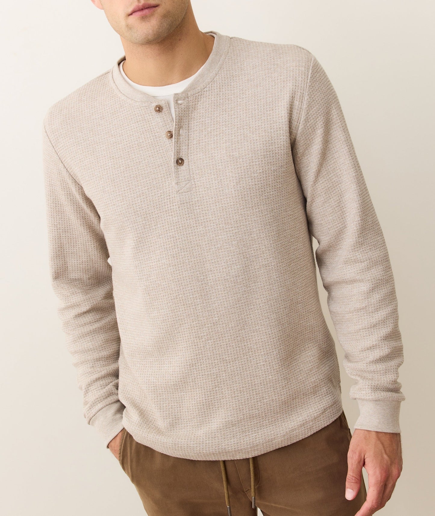 Waffle Henley