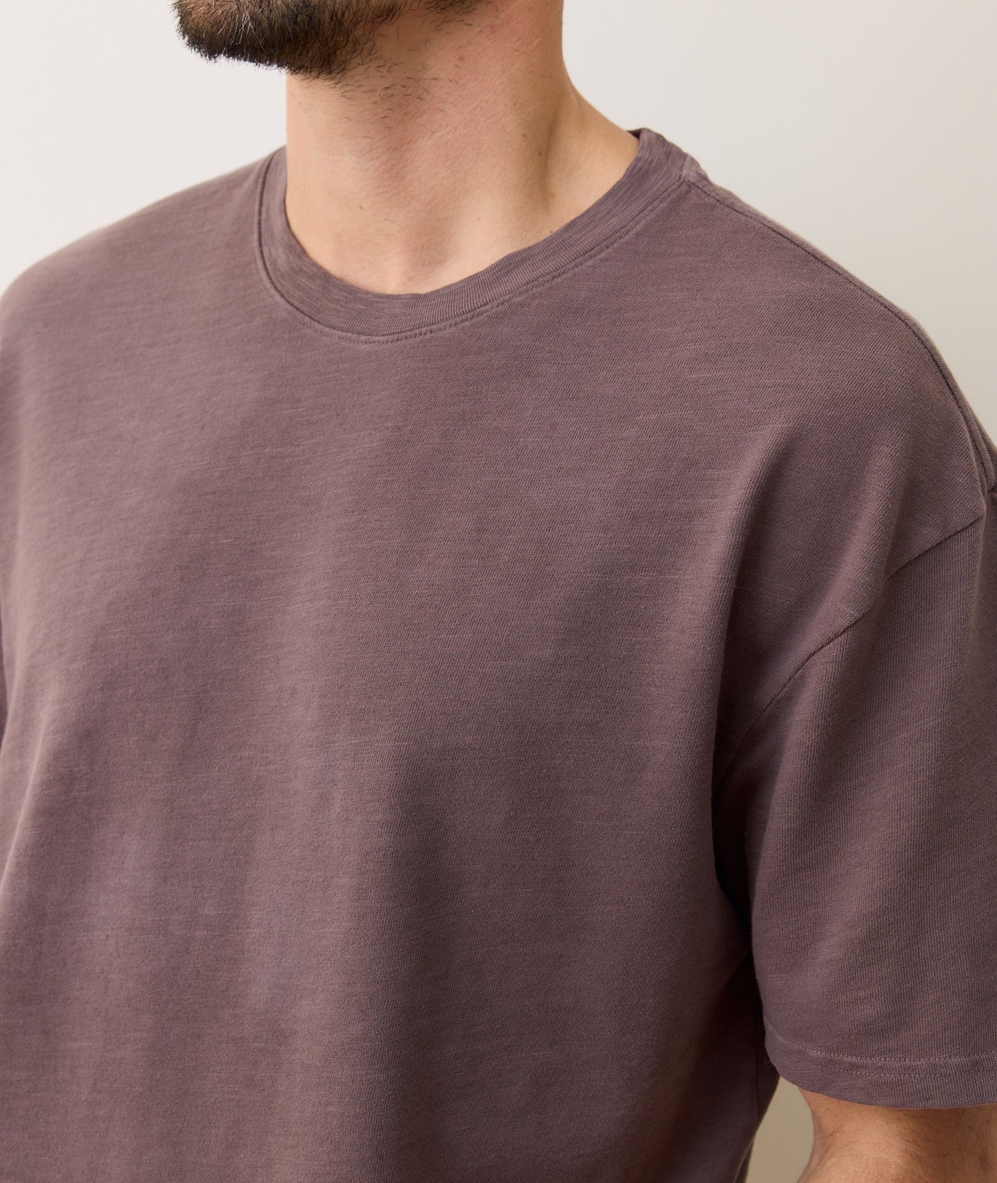 Relaxed Heavy Slub Tee