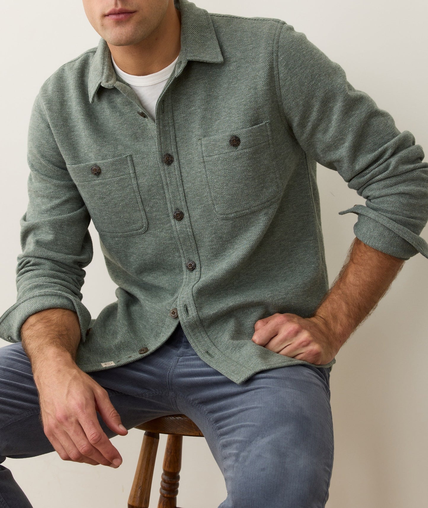 Pacifica Stretch Twill Overshirt