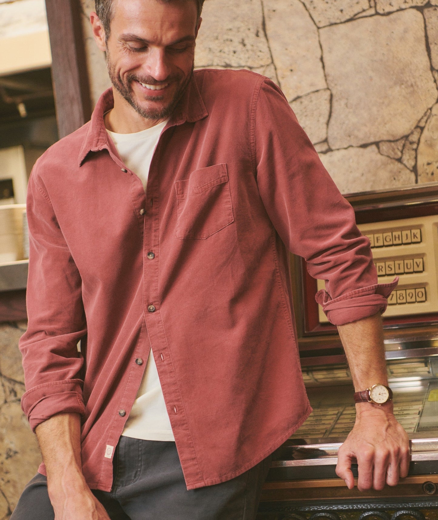 Lightweight Corduroy Shirt