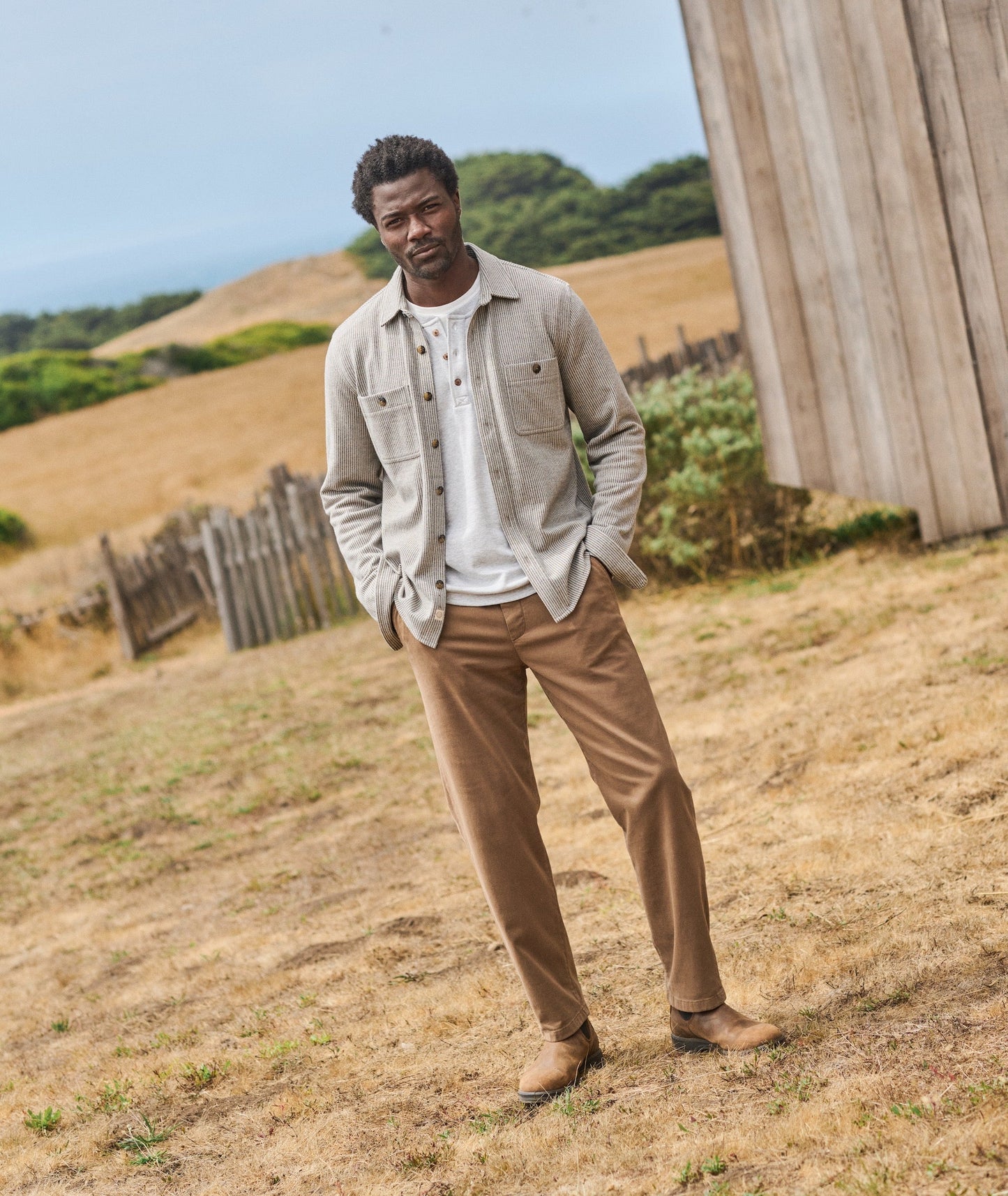 Pacifica Stretch Twill Overshirt