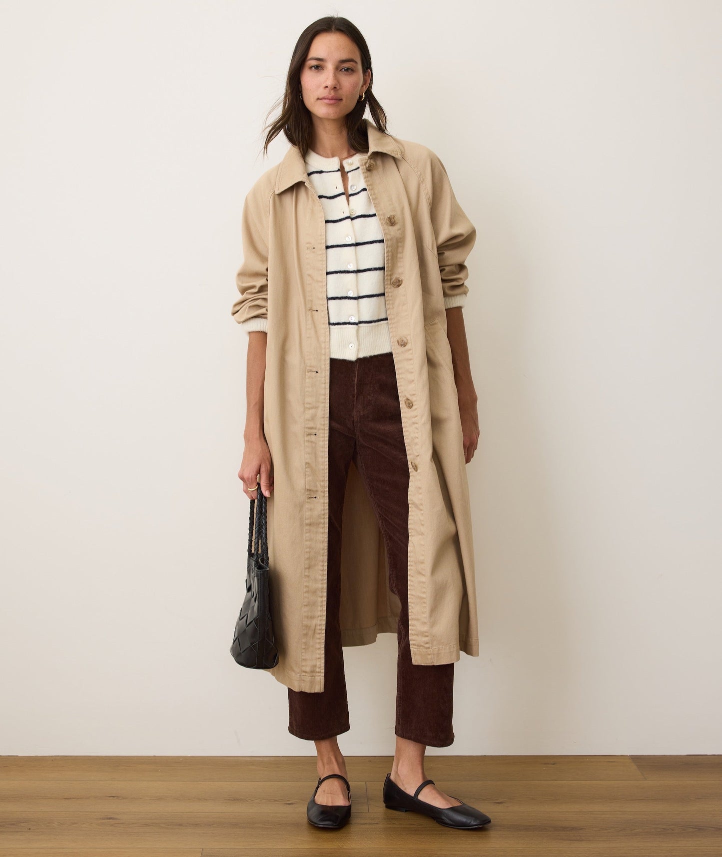 Hayes Twill Trench Coat