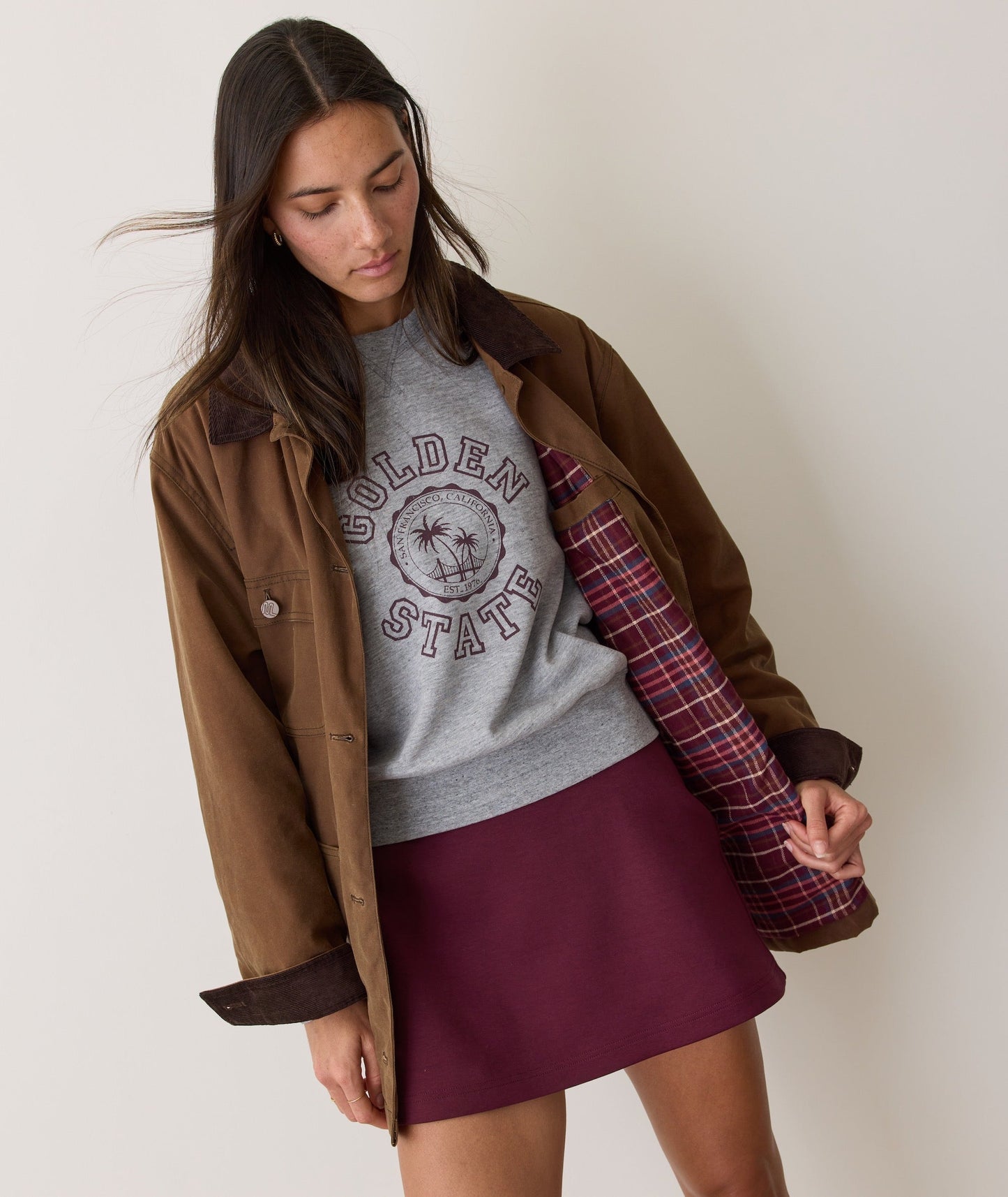 Riley Waxed Barn Jacket