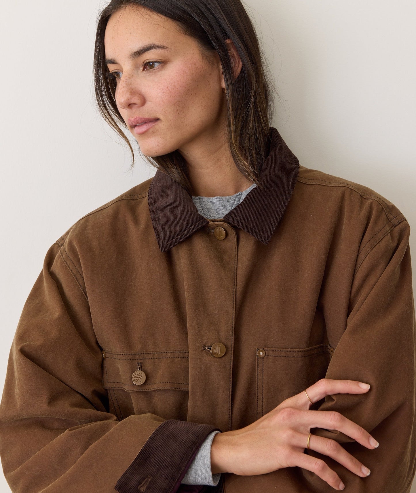 Riley Waxed Barn Jacket
