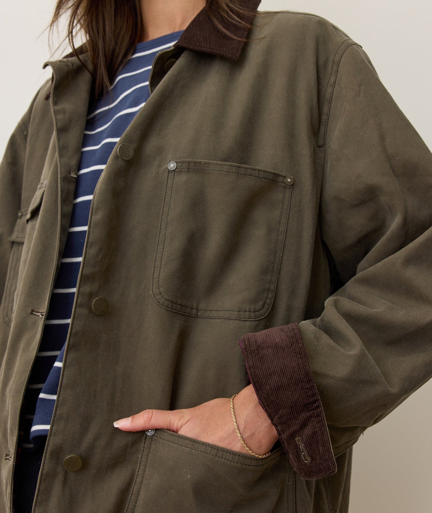 Riley Waxed Barn Jacket