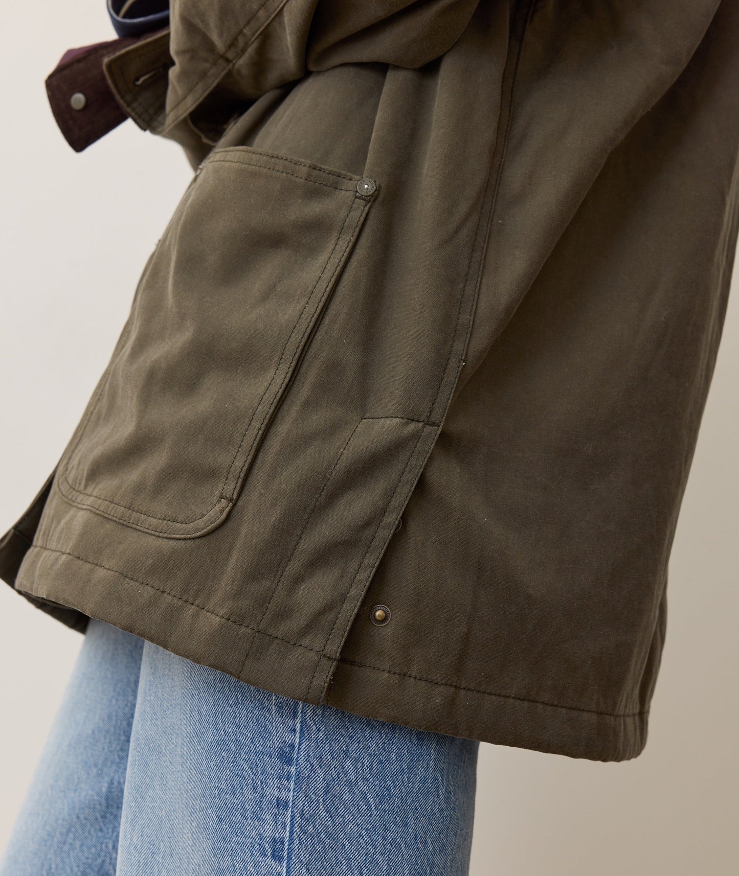 Riley Waxed Barn Jacket
