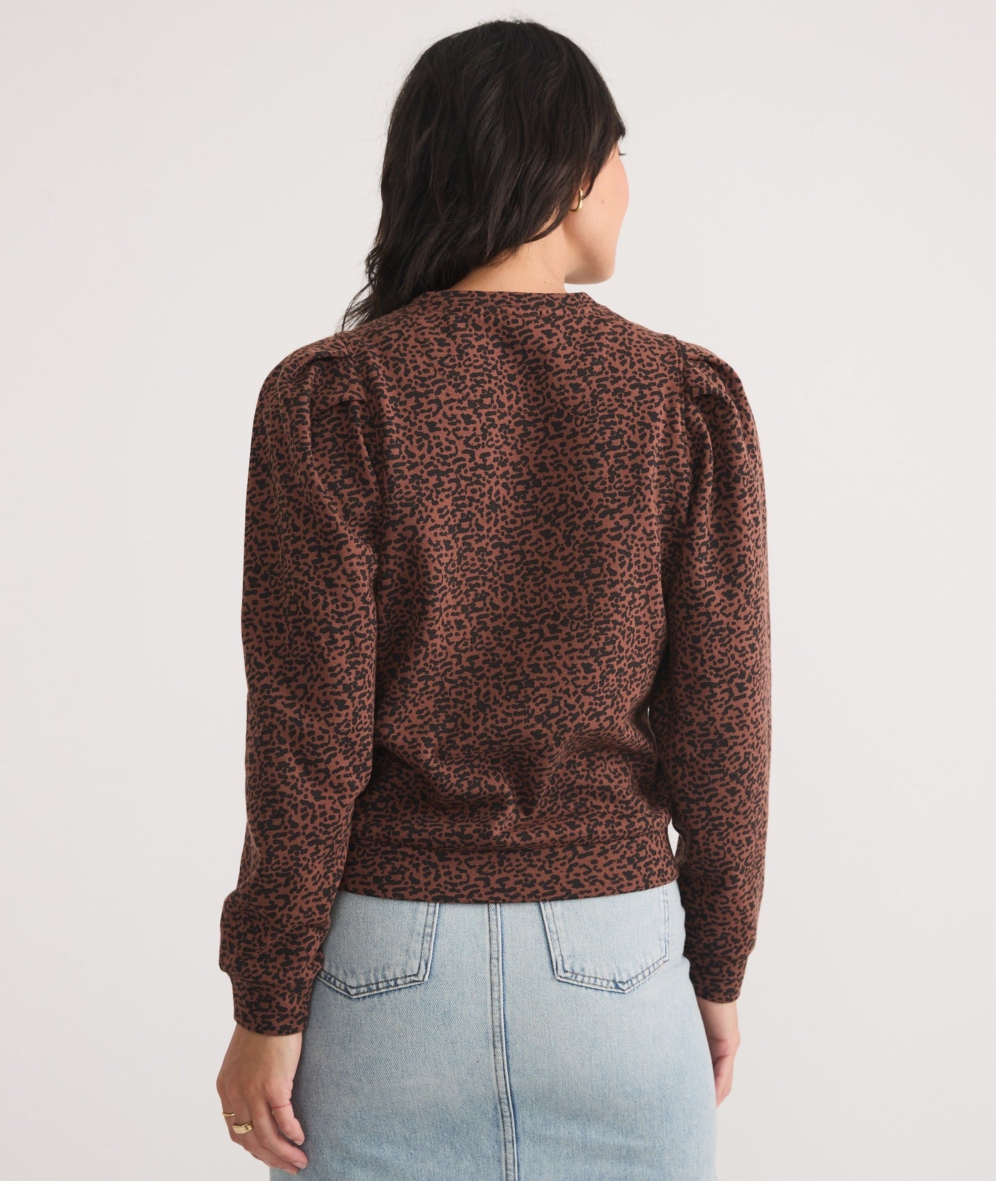 Enya Puff Sleeve Sweatshirt