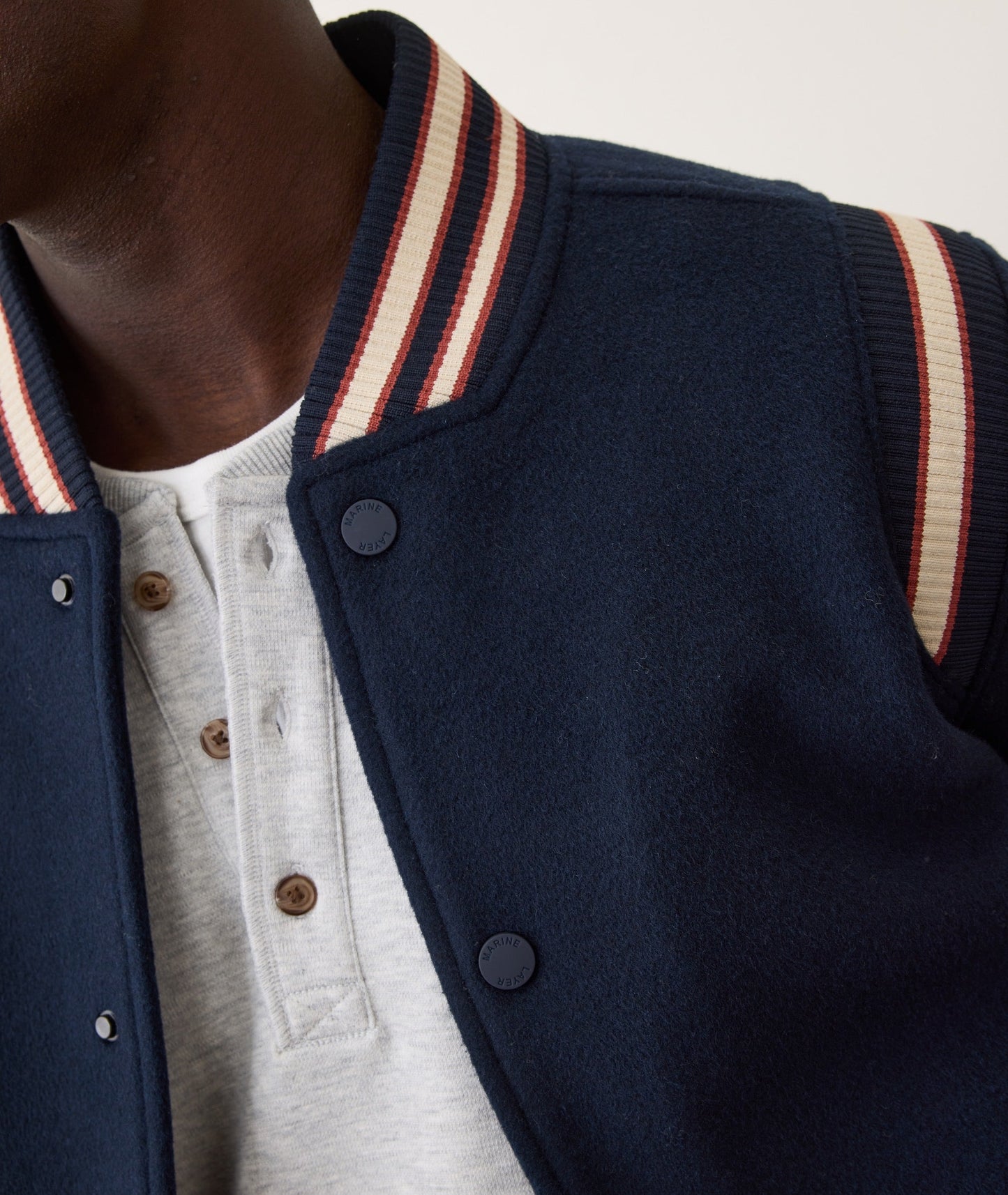 Fields Wool Varsity Jacket