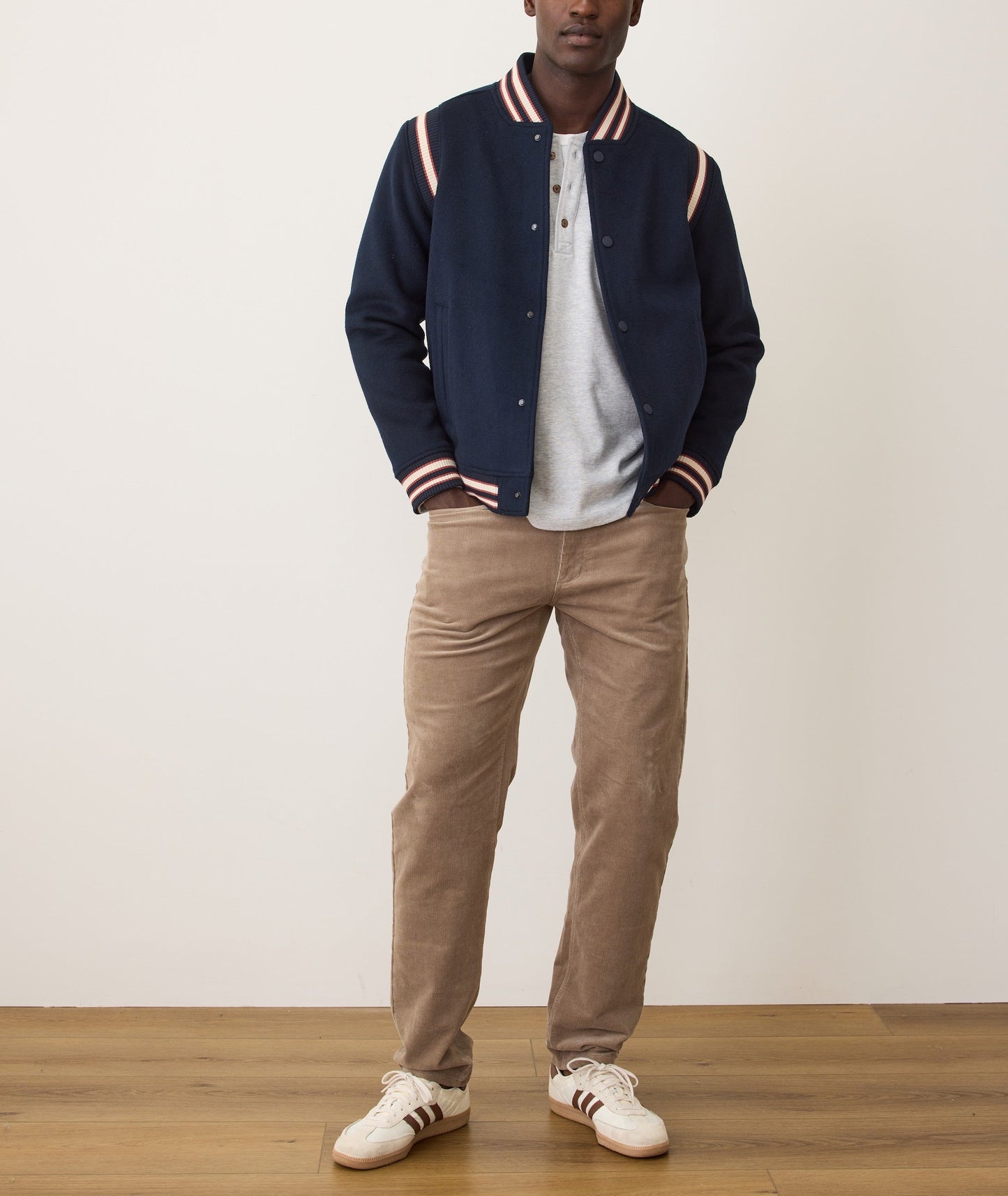 Fields Wool Varsity Jacket