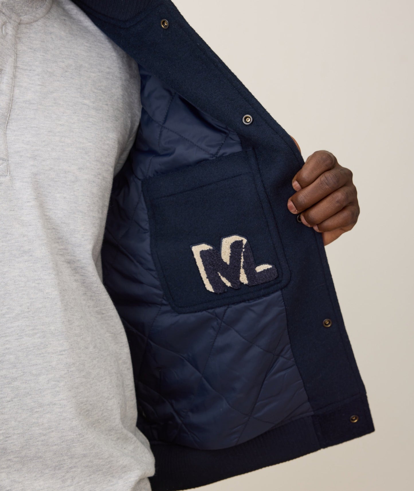 Fields Wool Varsity Jacket
