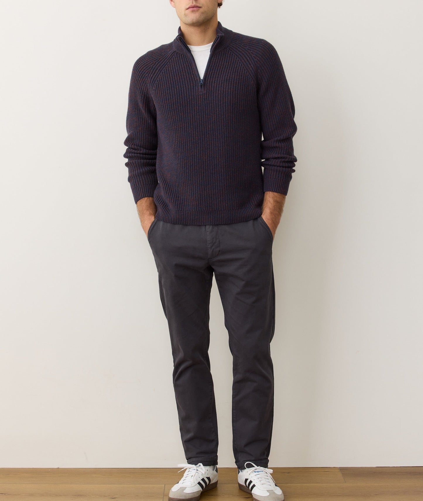 Inverness Quarter Zip Sweater