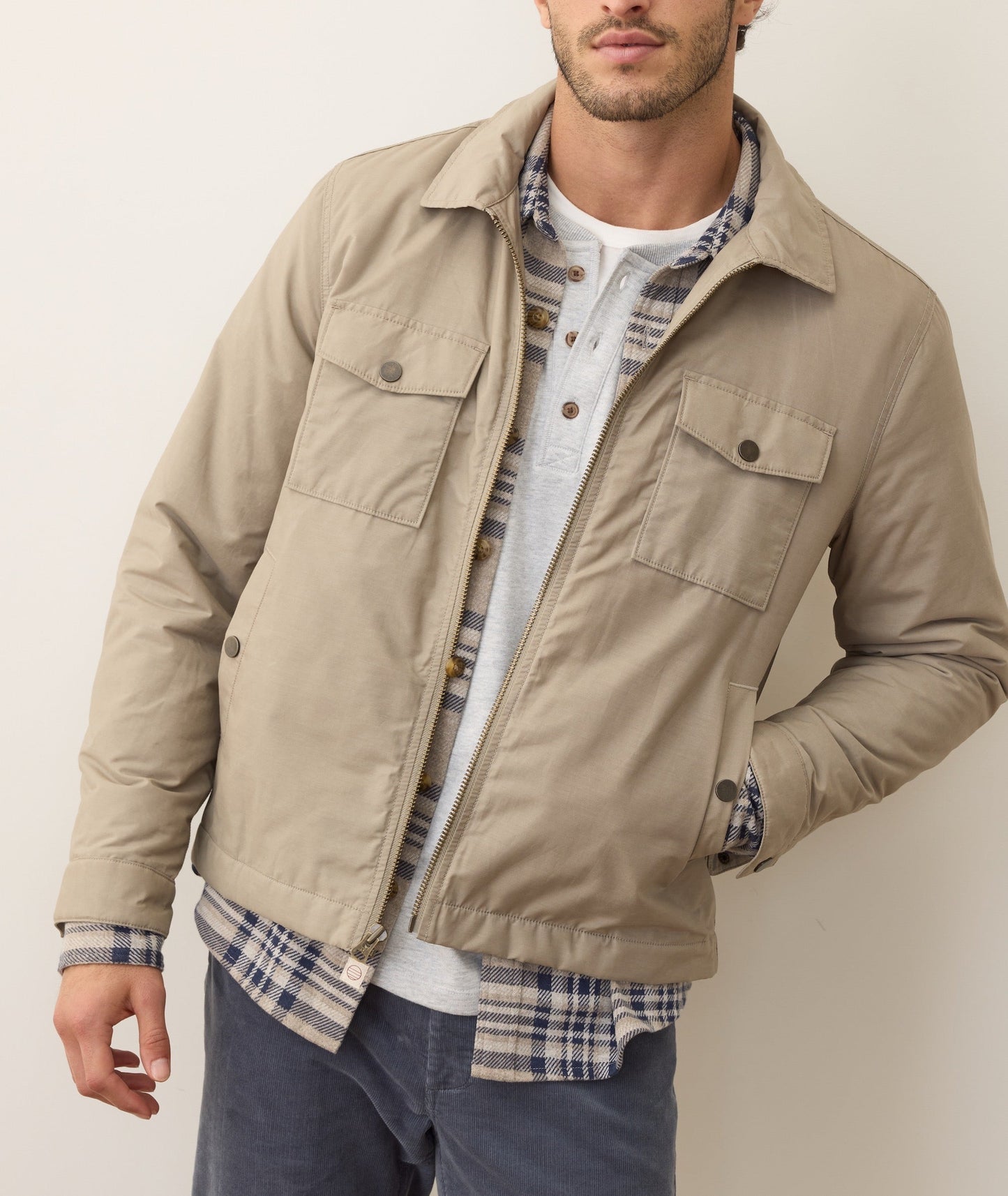 Reynolds Dry Wax Trucker Jacket