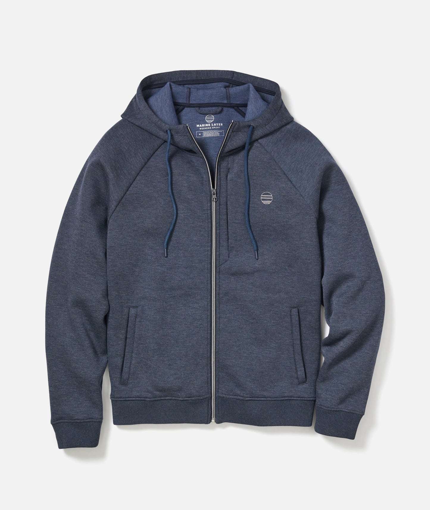 Scuba Knit Zip Hoodie