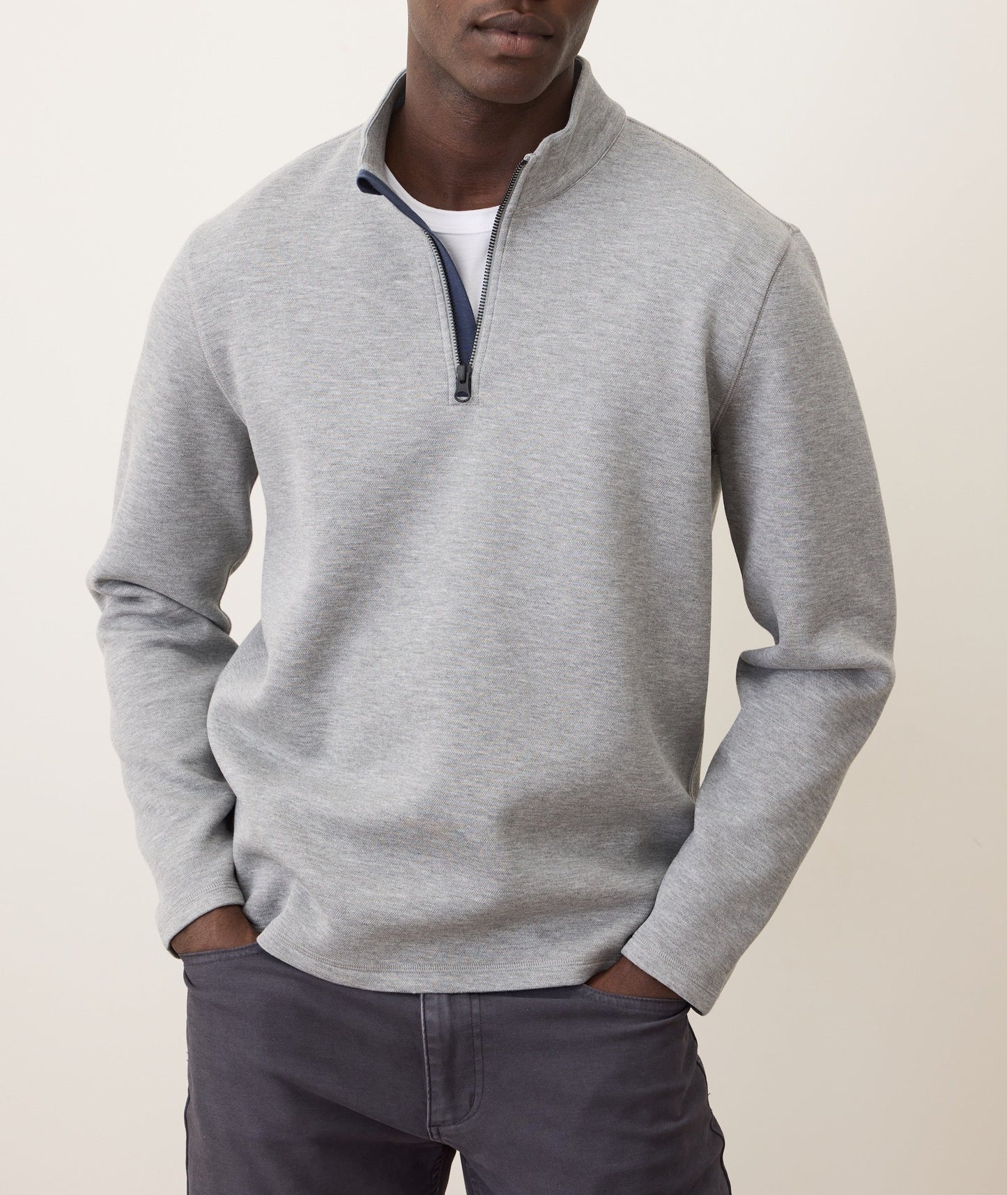 Scuba Knit Quarter Zip