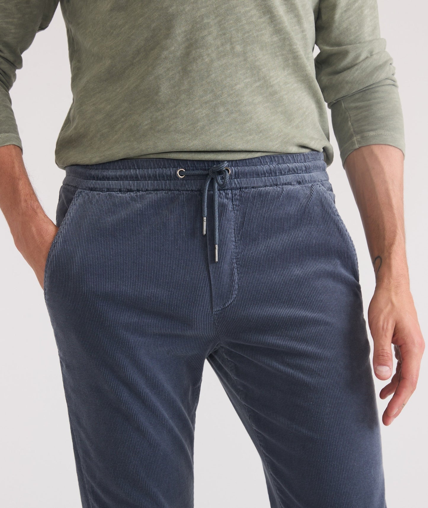 Saturday Slim Straight Corduroy Pant
