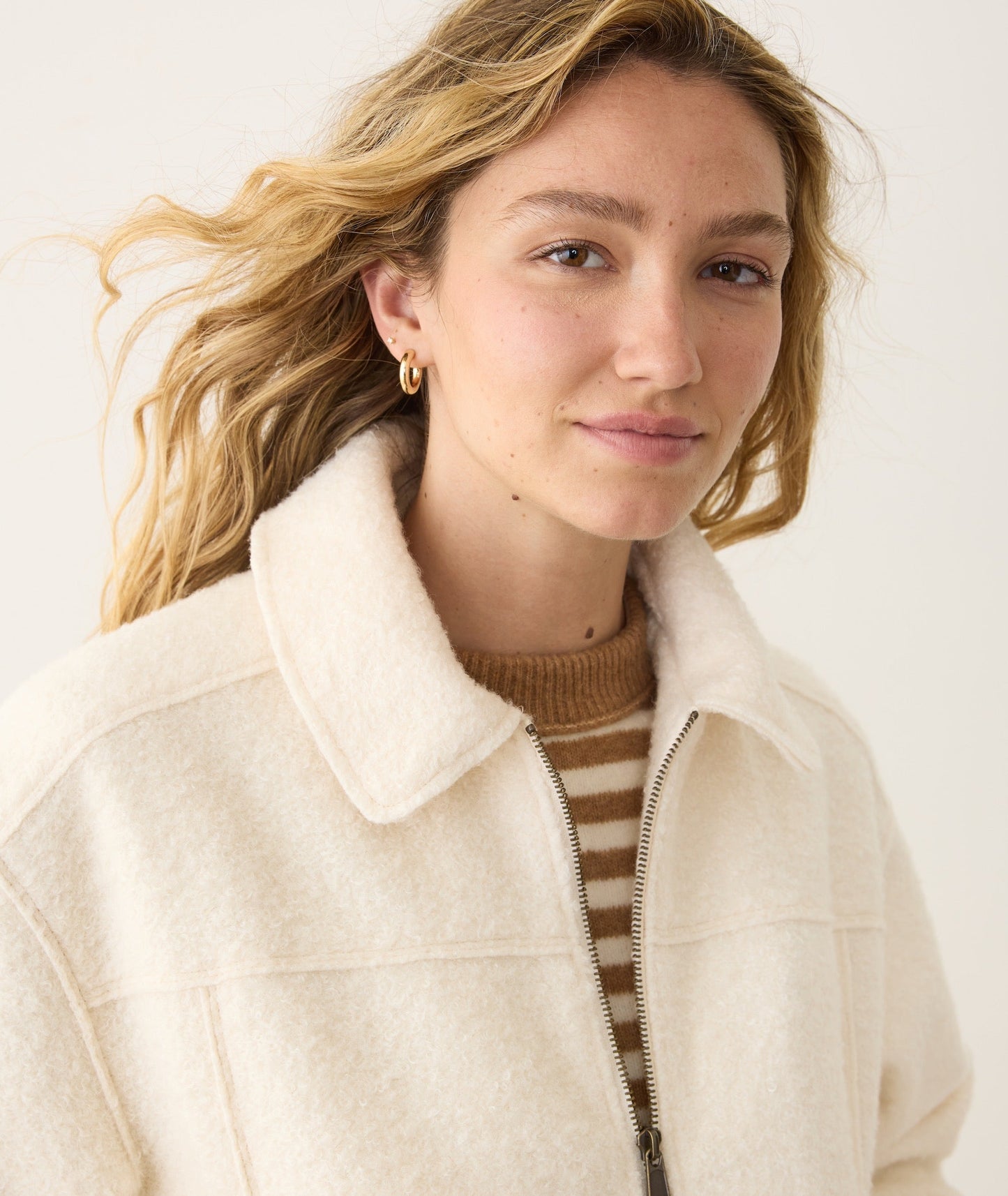 Sloane Boucle Crop Jacket