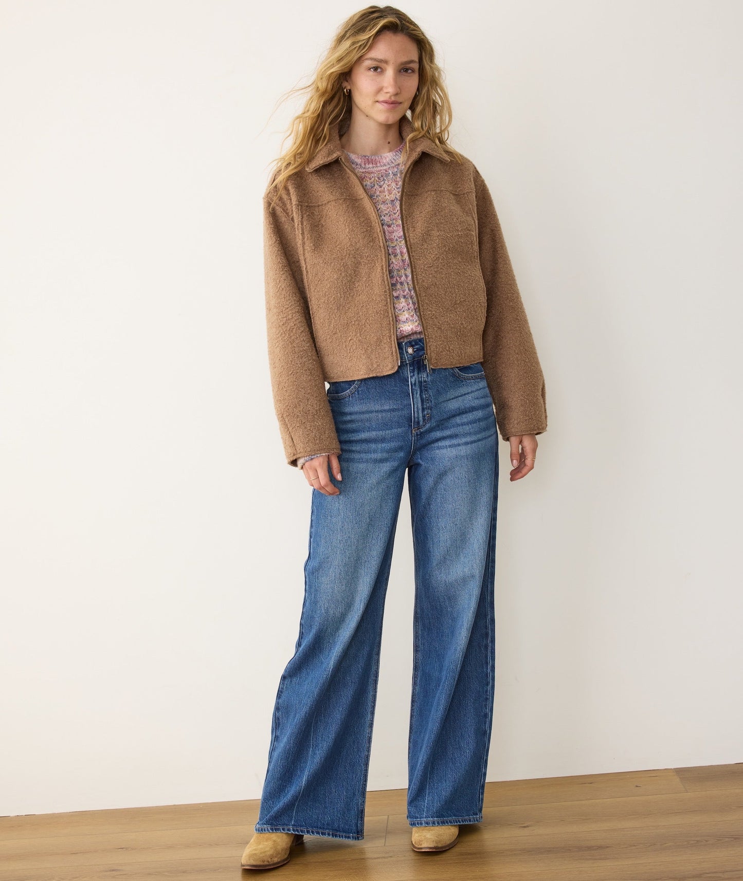 Sloane Boucle Crop Jacket
