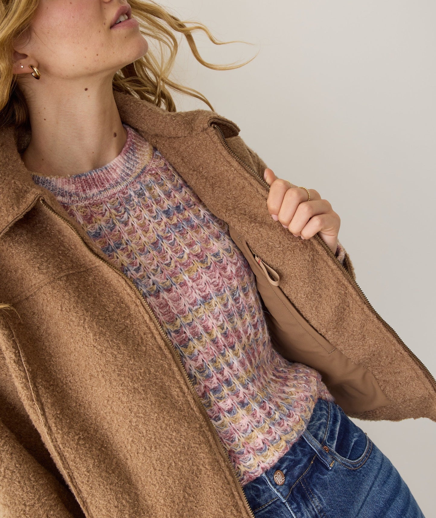 Sloane Boucle Crop Jacket