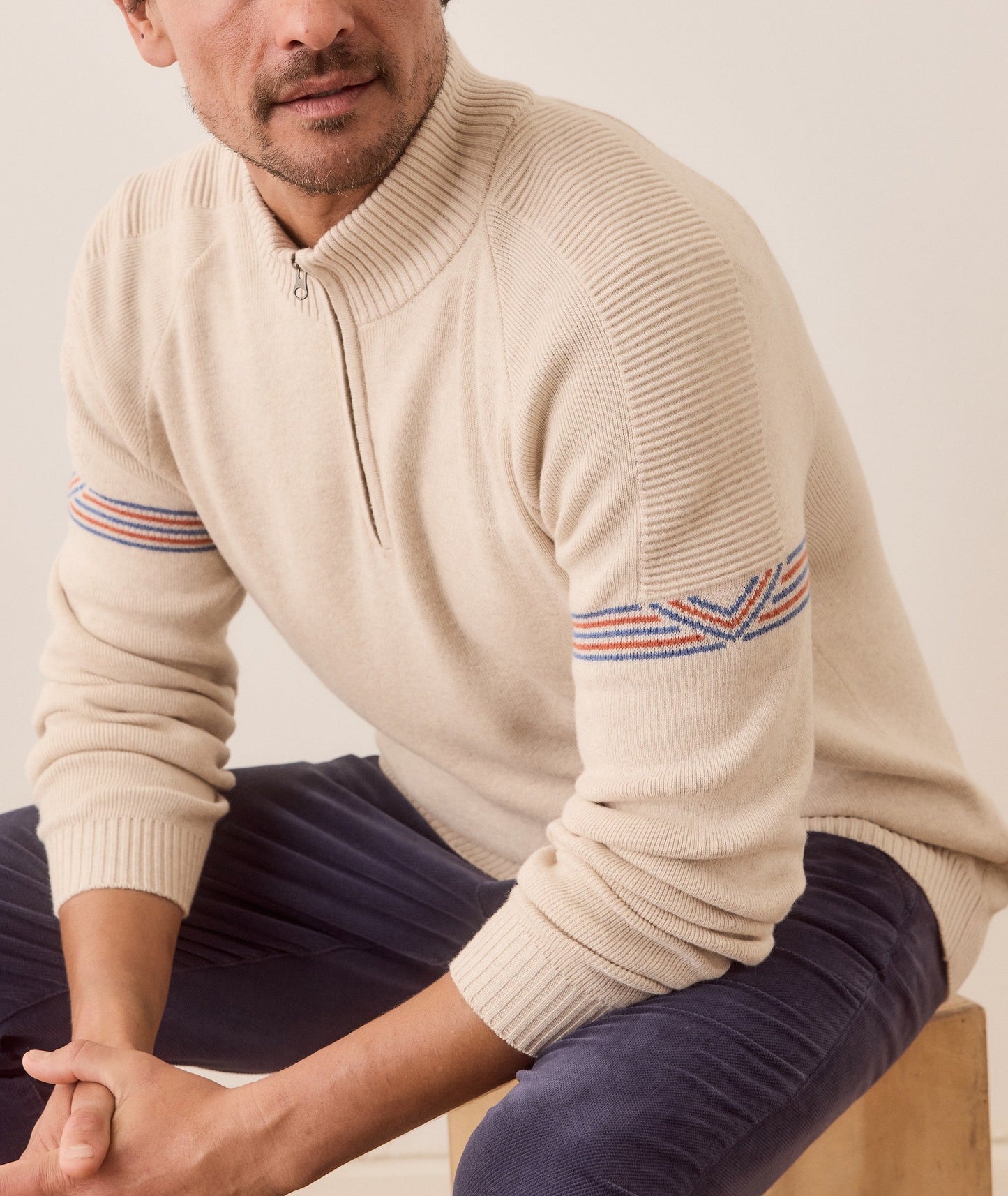 Archive Big Bear Quarter Zip Sweater