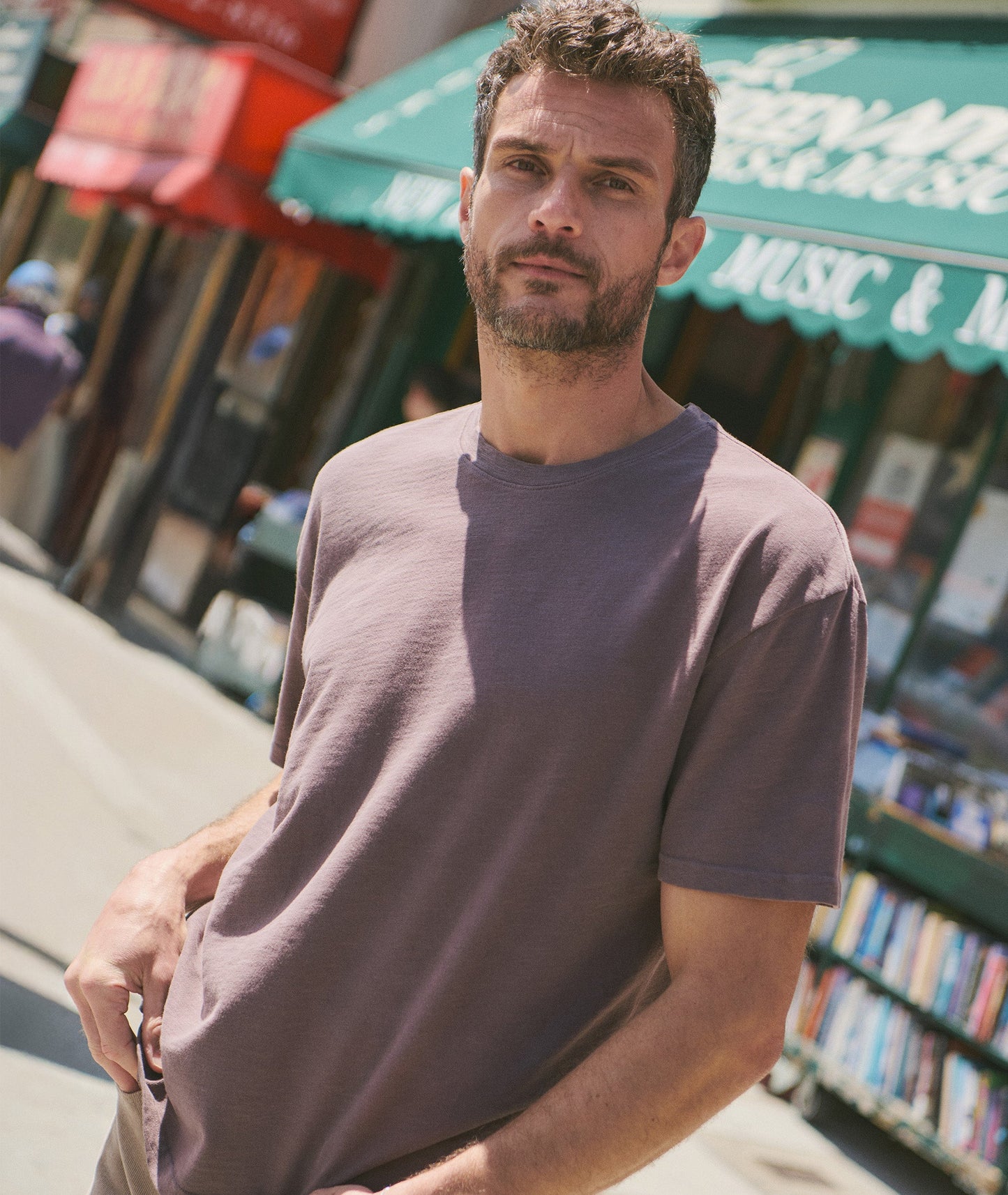 Relaxed Heavy Slub Tee