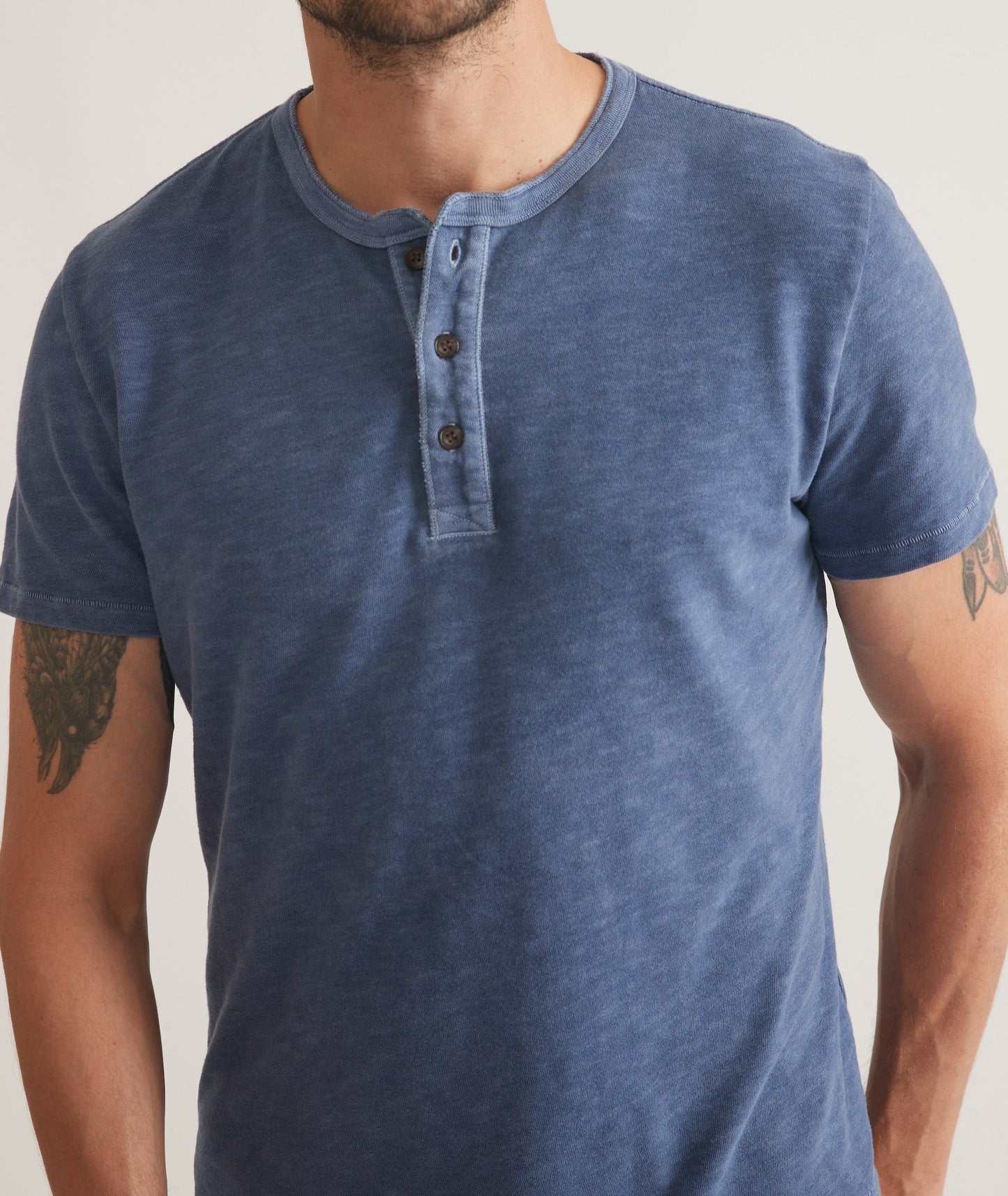 Vintage Heavy Slub Henley