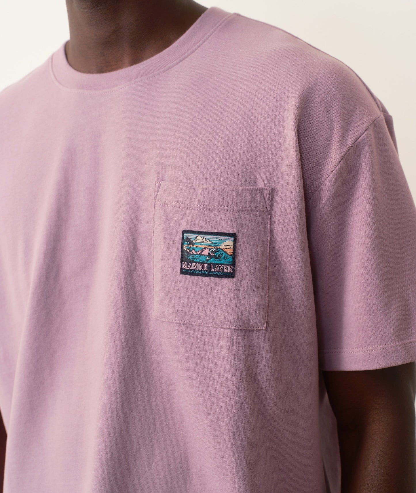 Boxy Sueded Tee