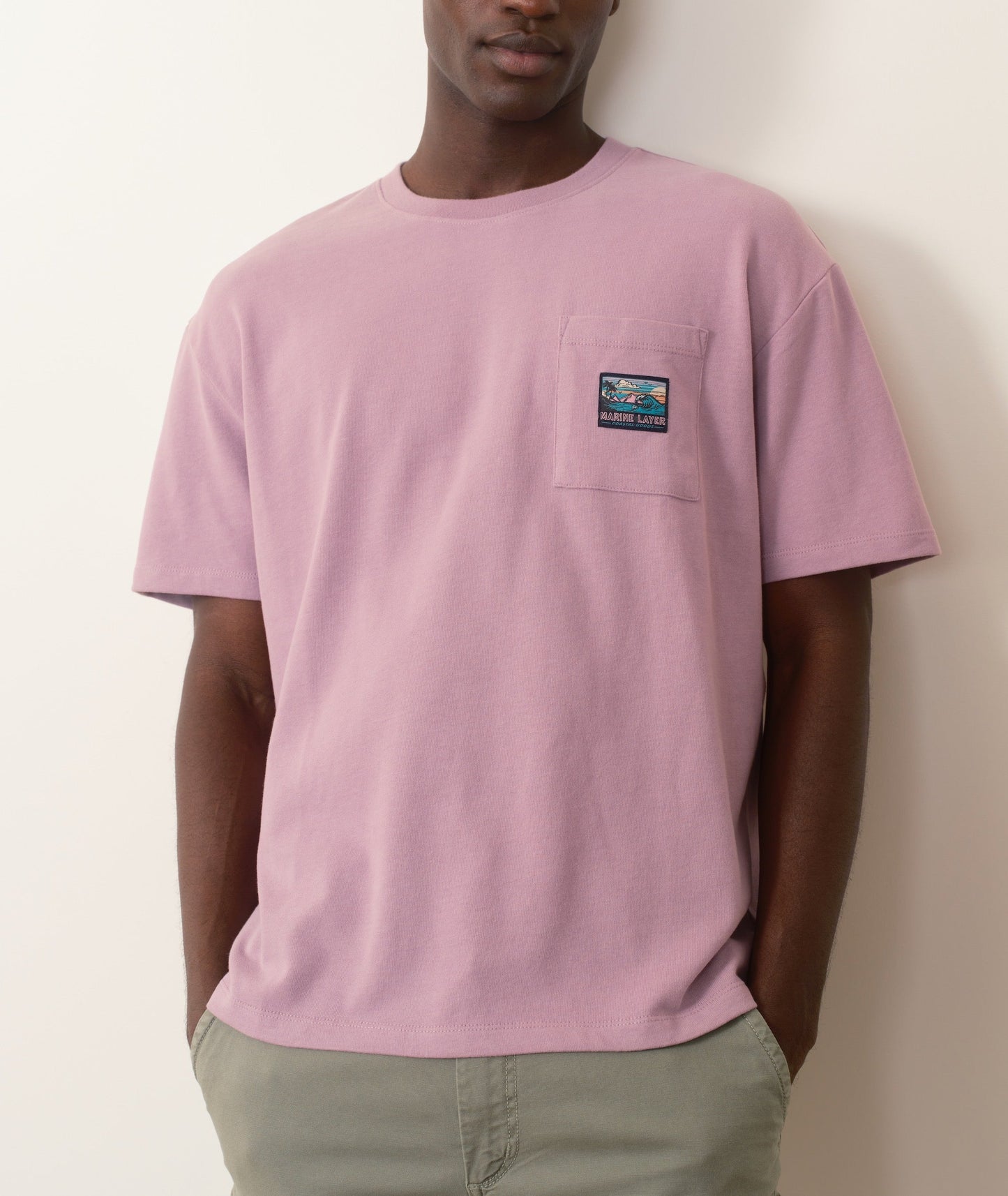 Boxy Sueded Tee