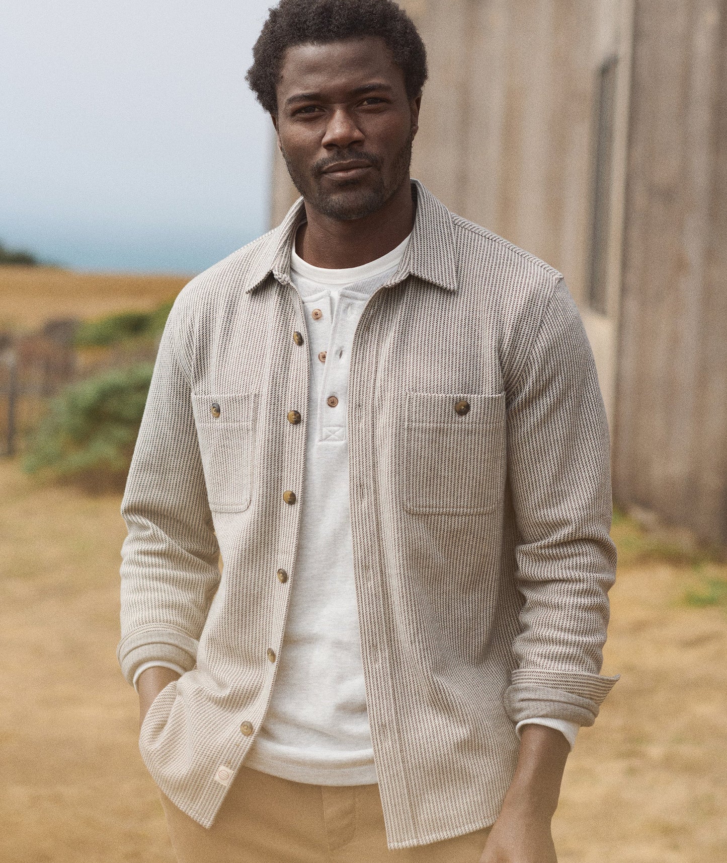 Pacifica Stretch Twill Overshirt