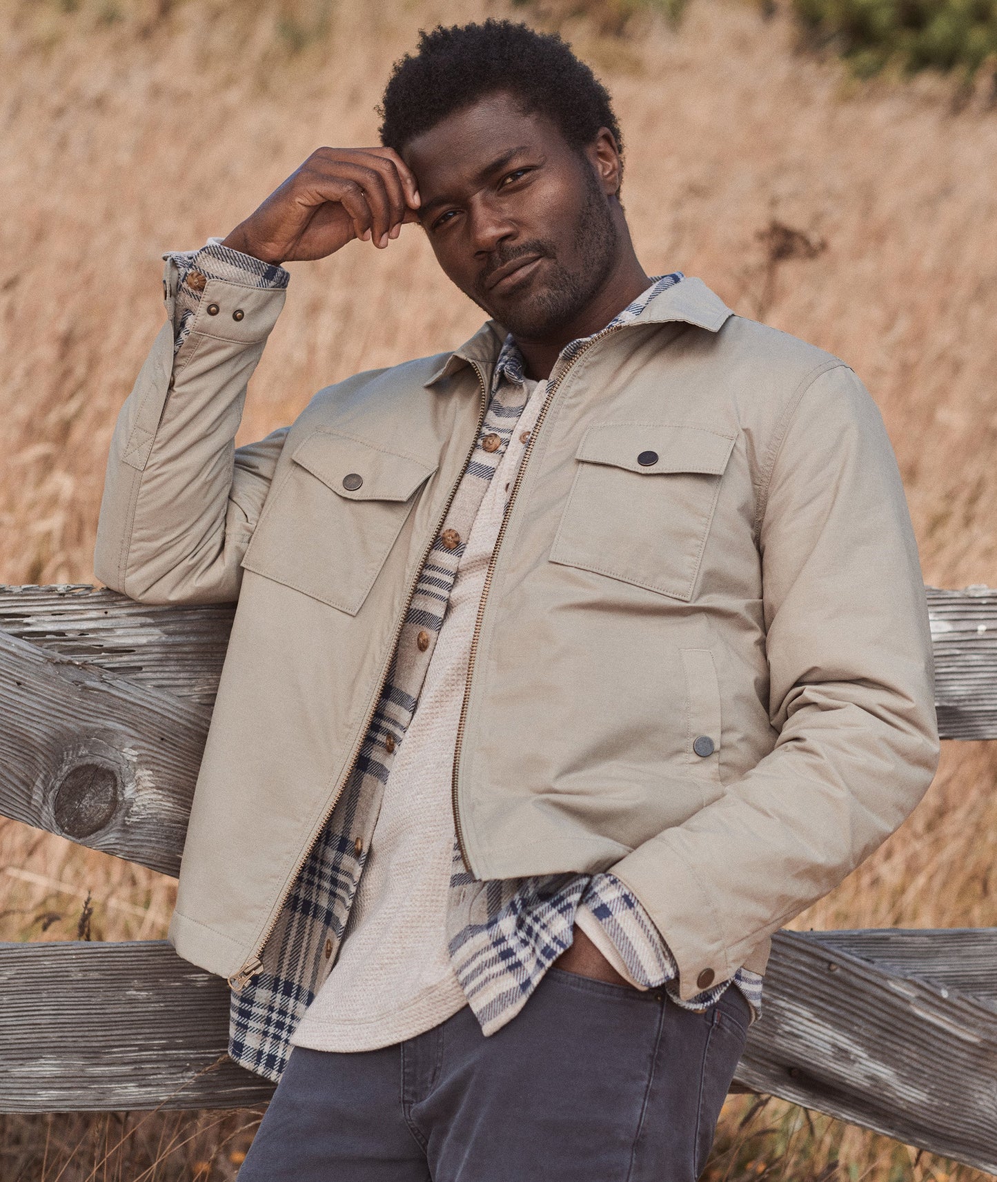 Reynolds Dry Wax Trucker Jacket