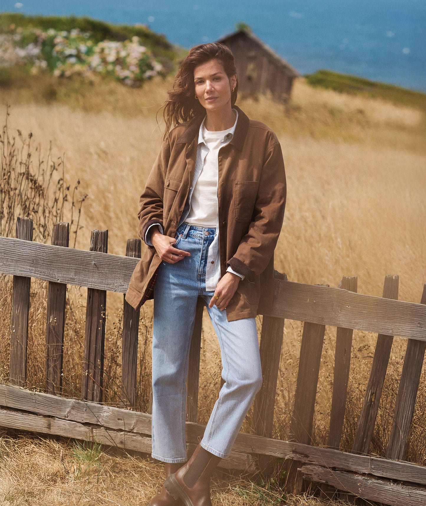 Riley Waxed Barn Jacket