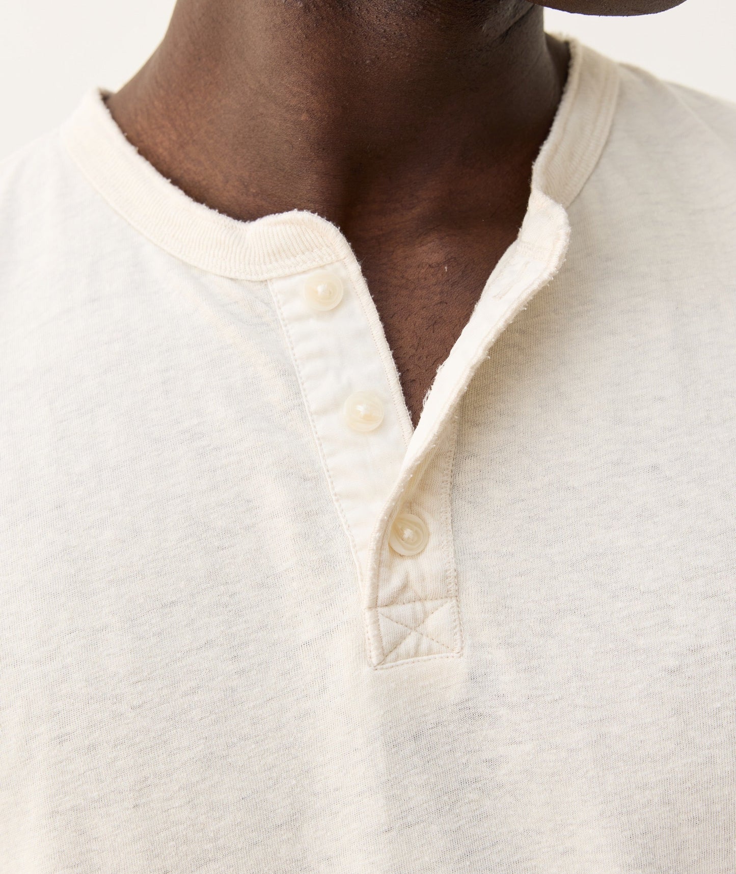 Relaxed Hemp Cotton Henley