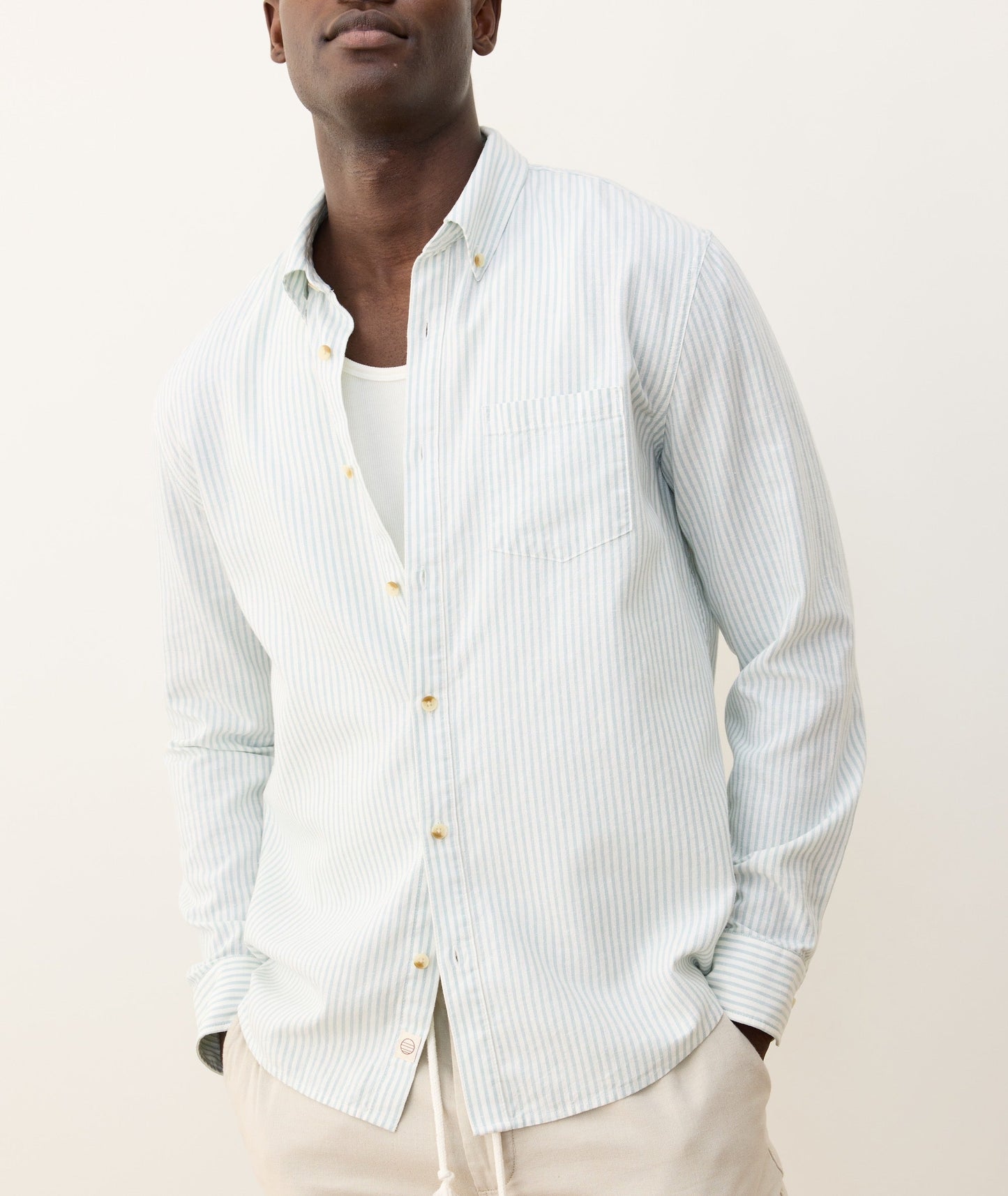 Better-Than-Linen Long Sleeve Shirt