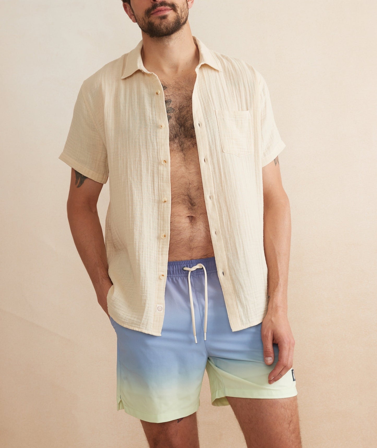6" Stretch Swim Trunk