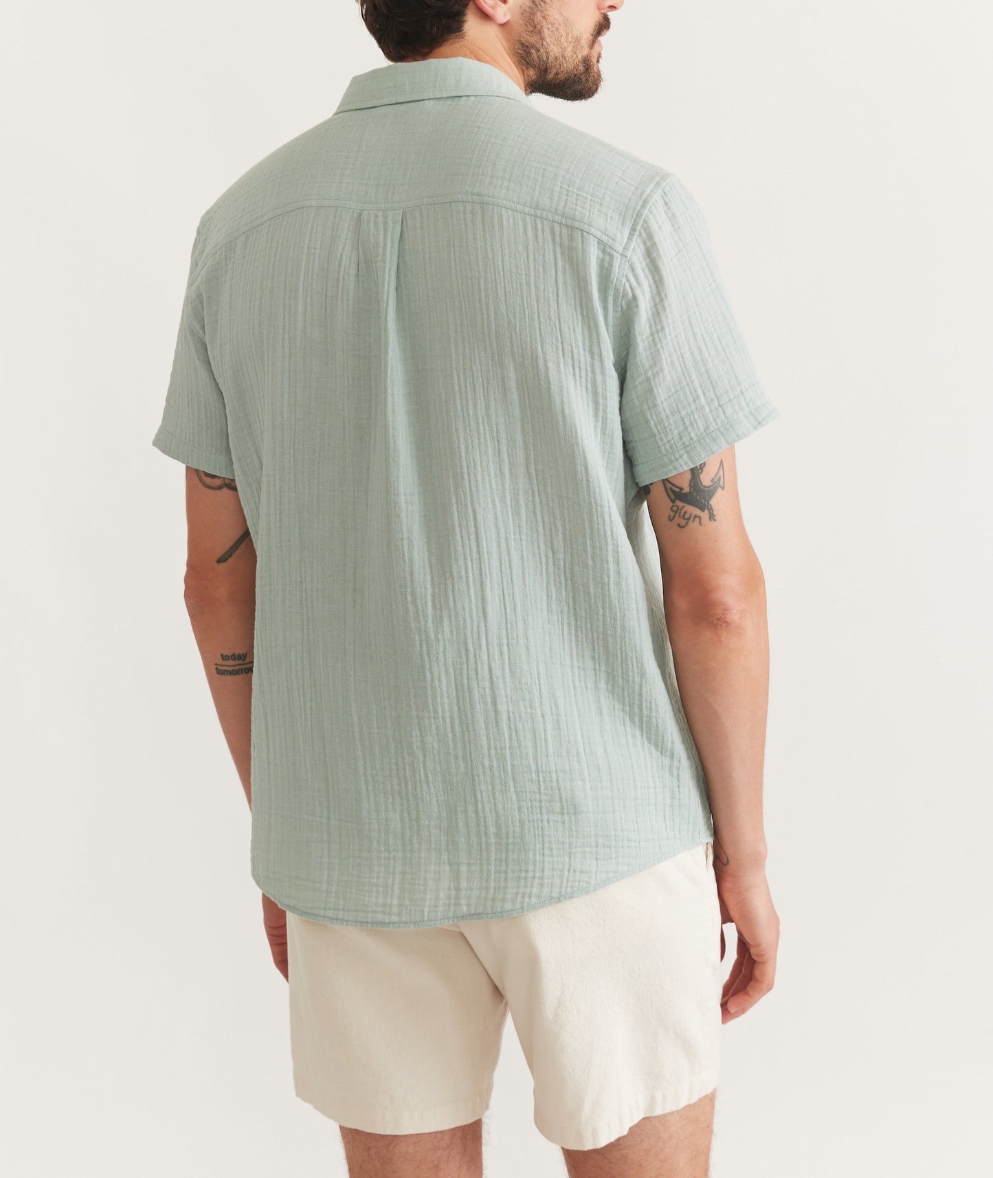 Crinkle Double Cloth  Shirt