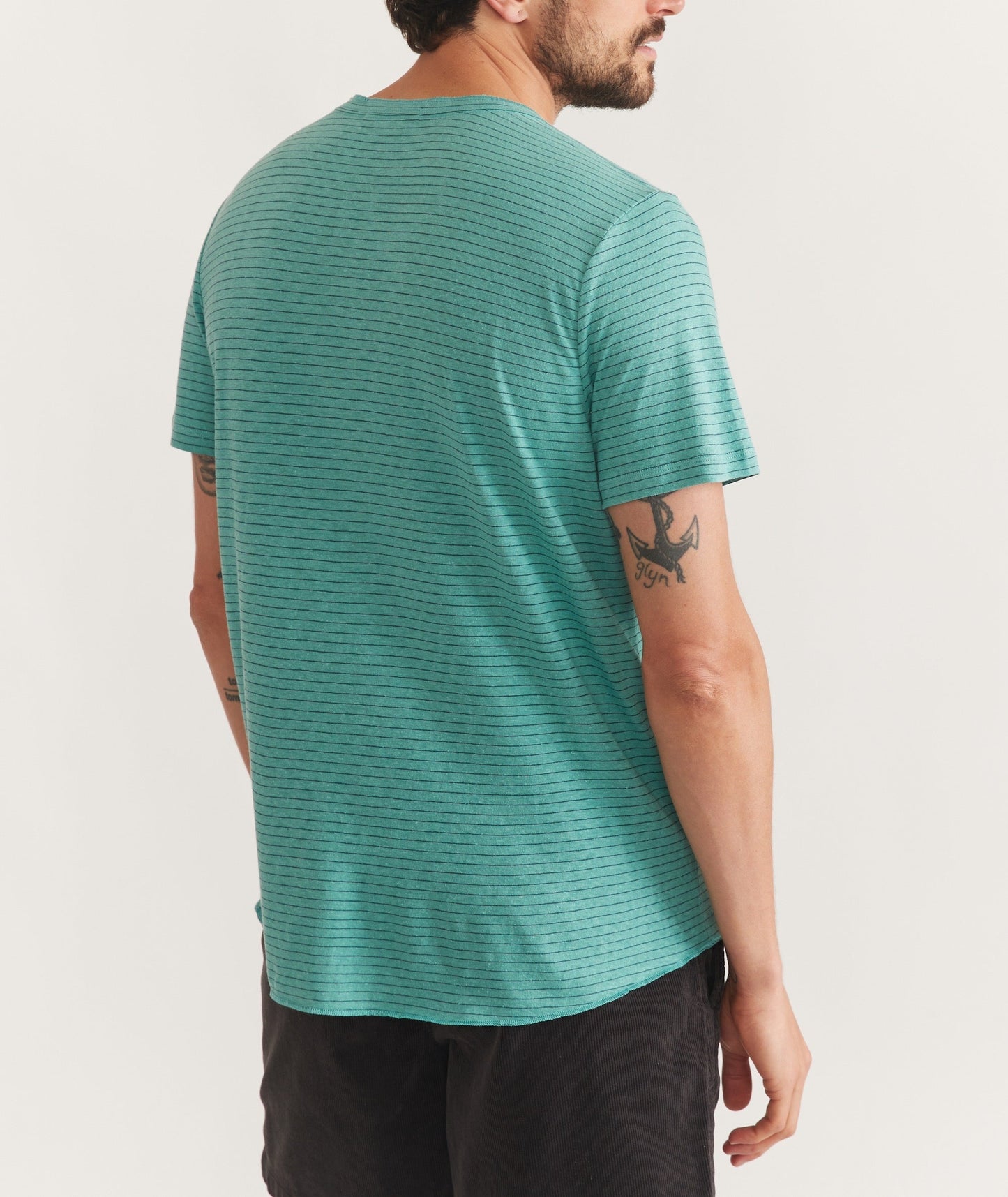 Relaxed Hemp Cotton Henley