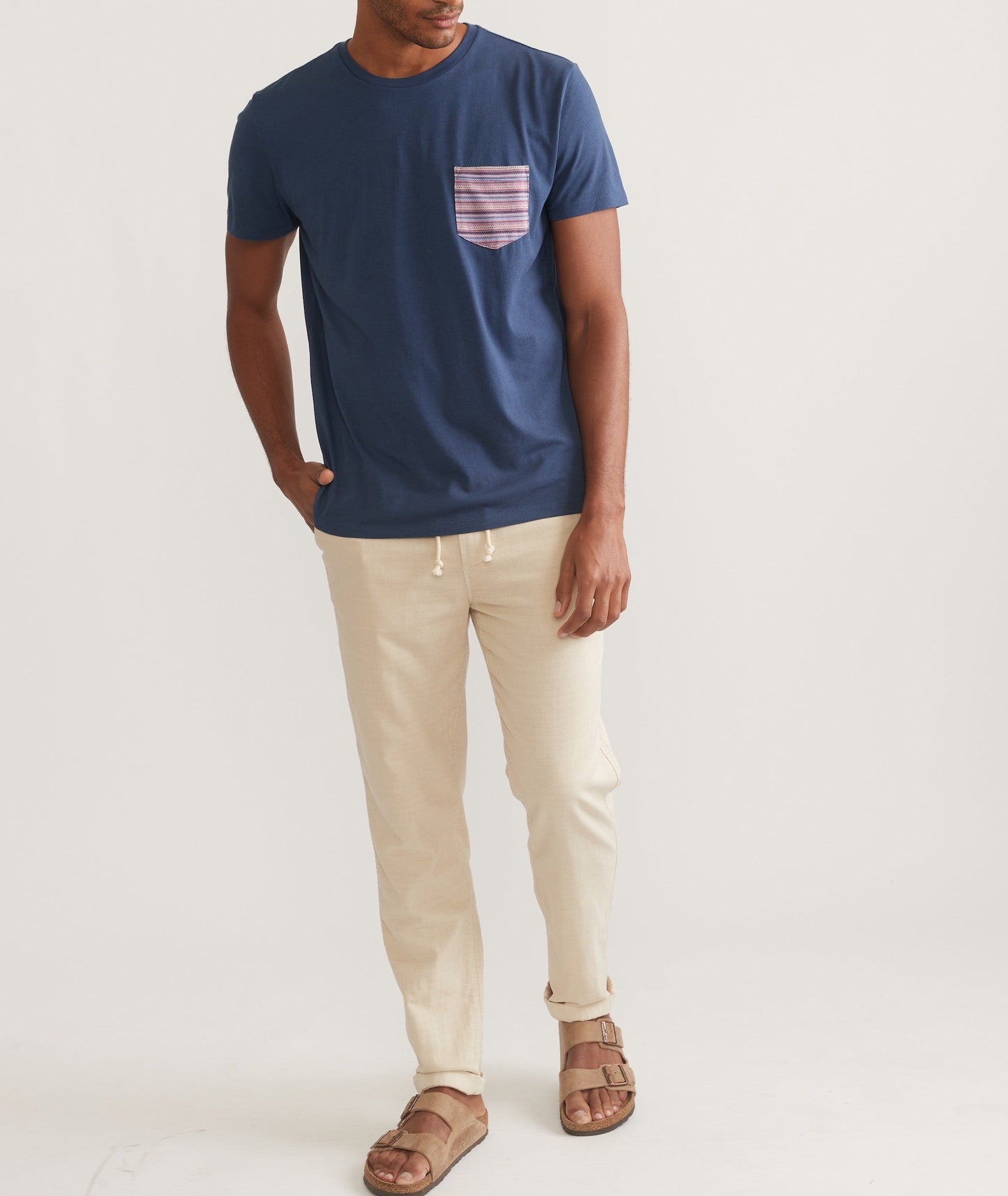 Signature Printed Pocket Tee