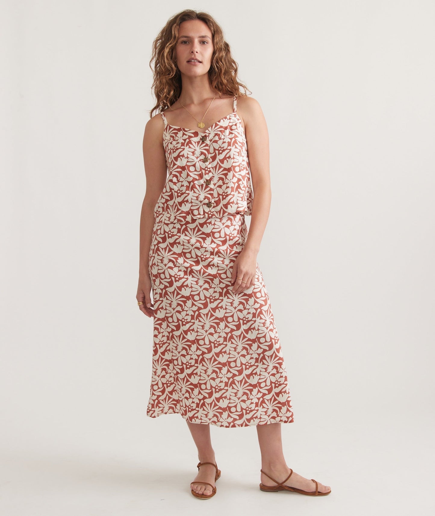 Ryan Slip Midi Skirt