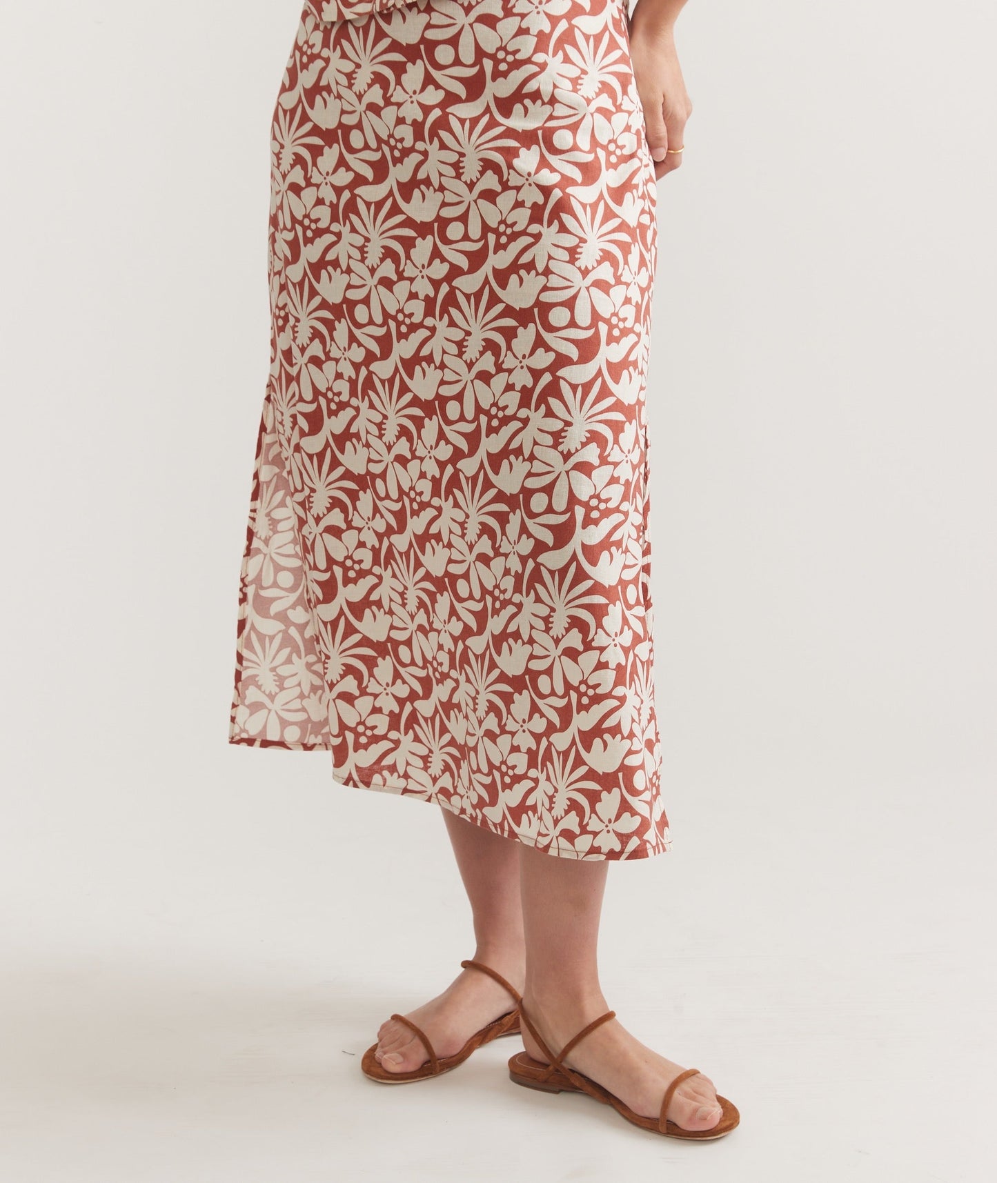 Ryan Slip Midi Skirt