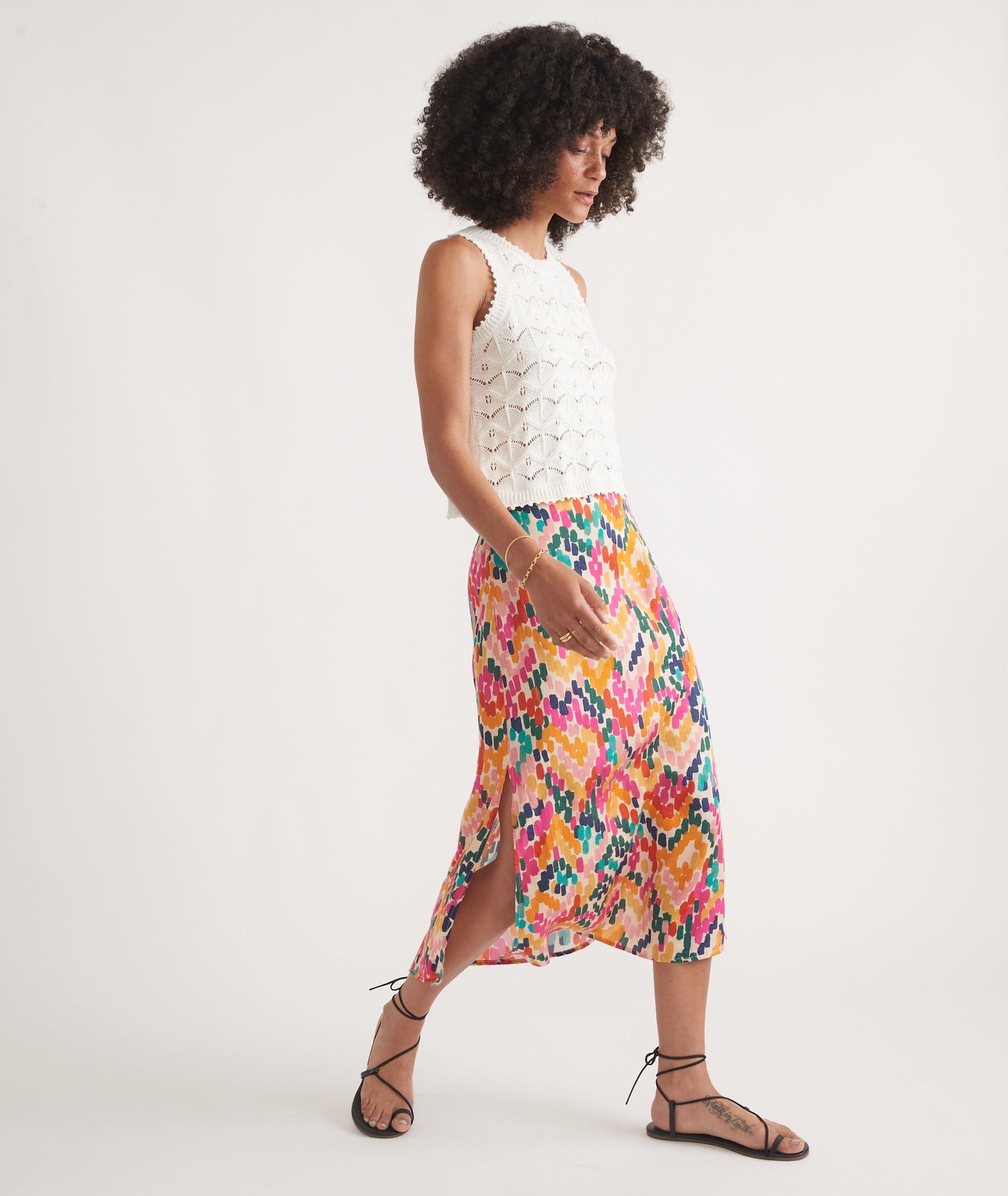 Ryan Slip Midi Skirt