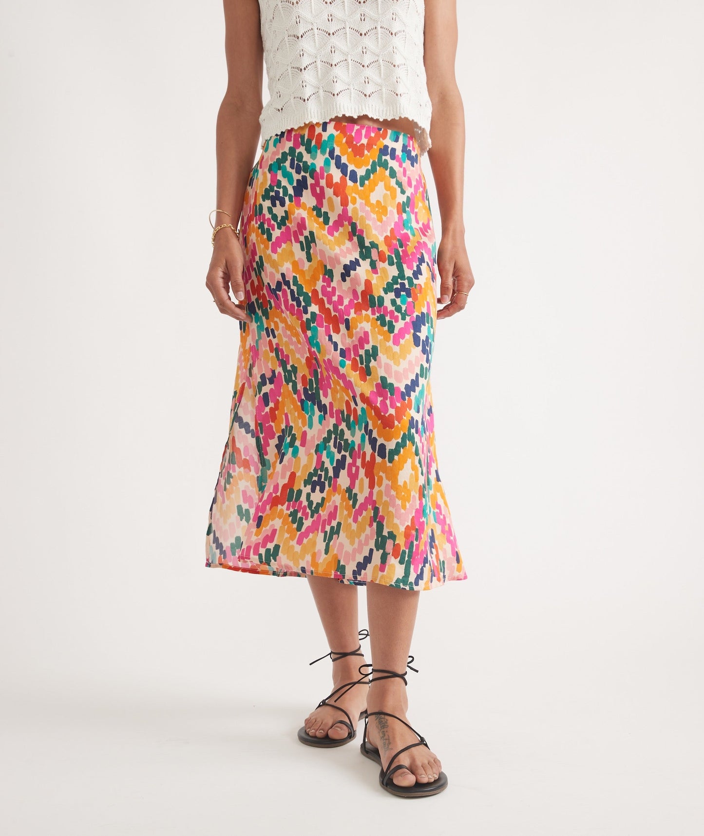 Ryan Slip Midi Skirt