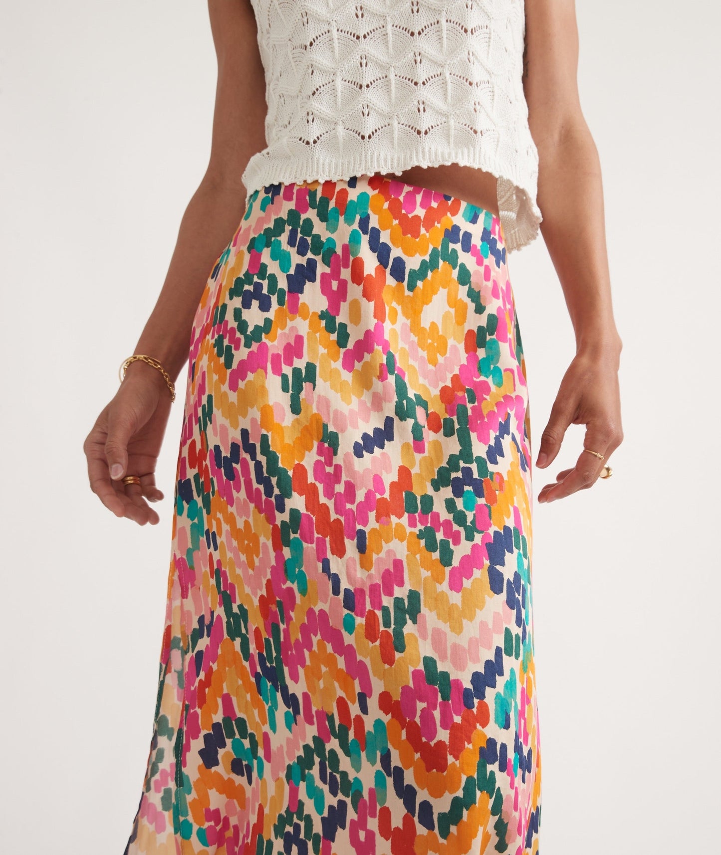 Ryan Slip Midi Skirt