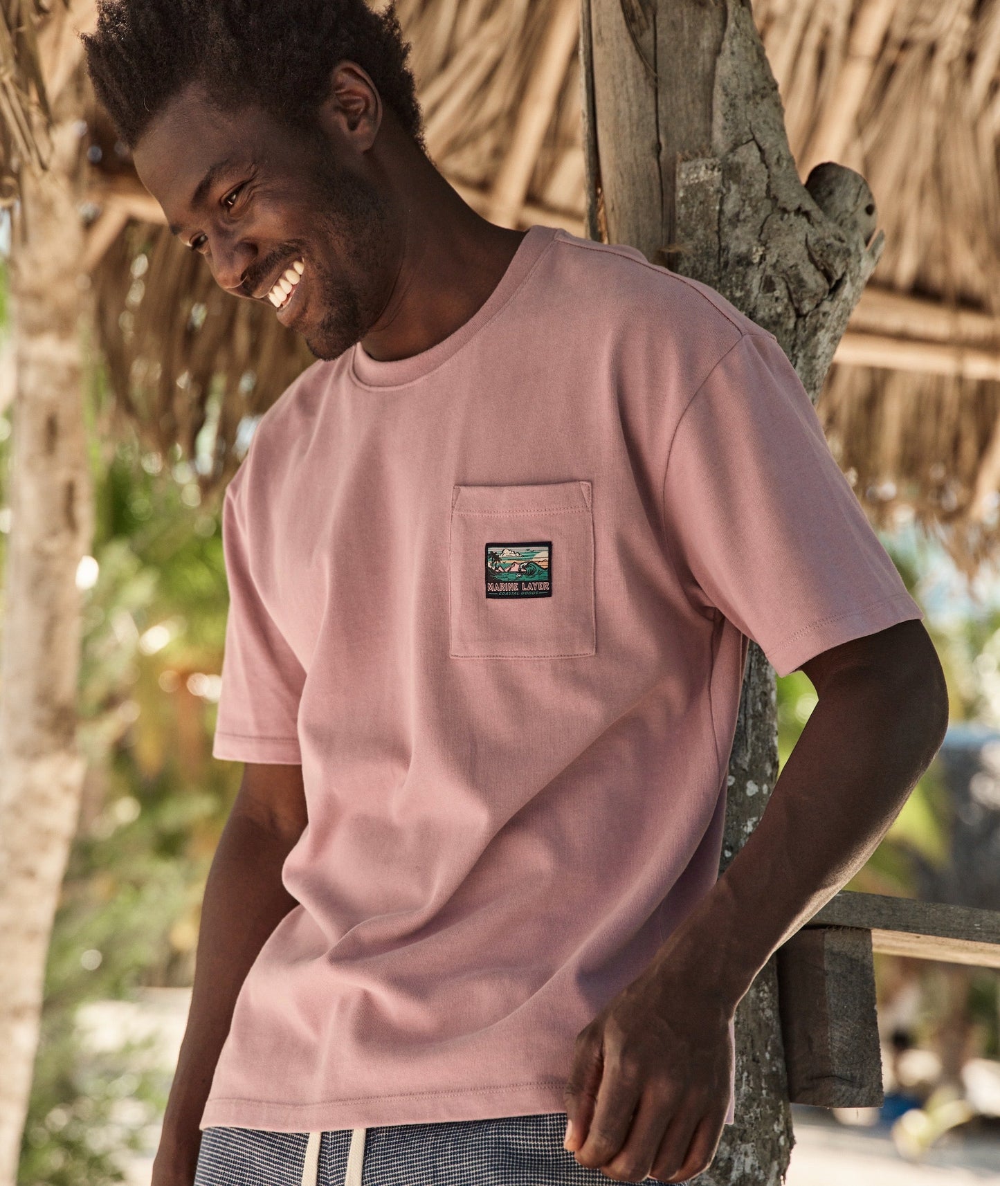 Boxy Sueded Tee