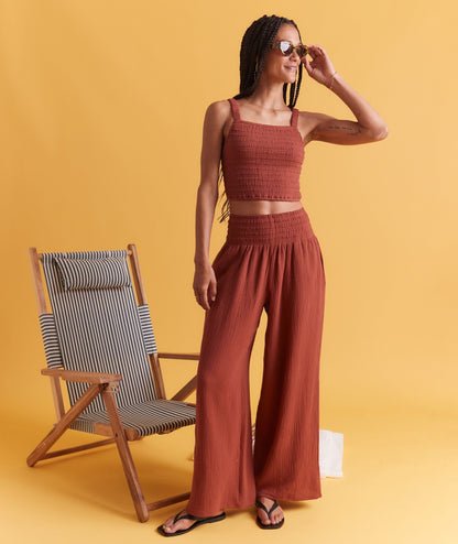 Lila Double Cloth Tank