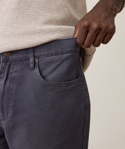 Flex Terry Slim Straight Pant